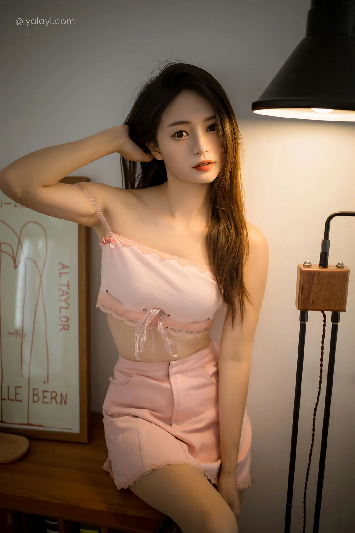YALAYI 雅拉伊 Vol.910  沐兰 粉色记忆 - 37