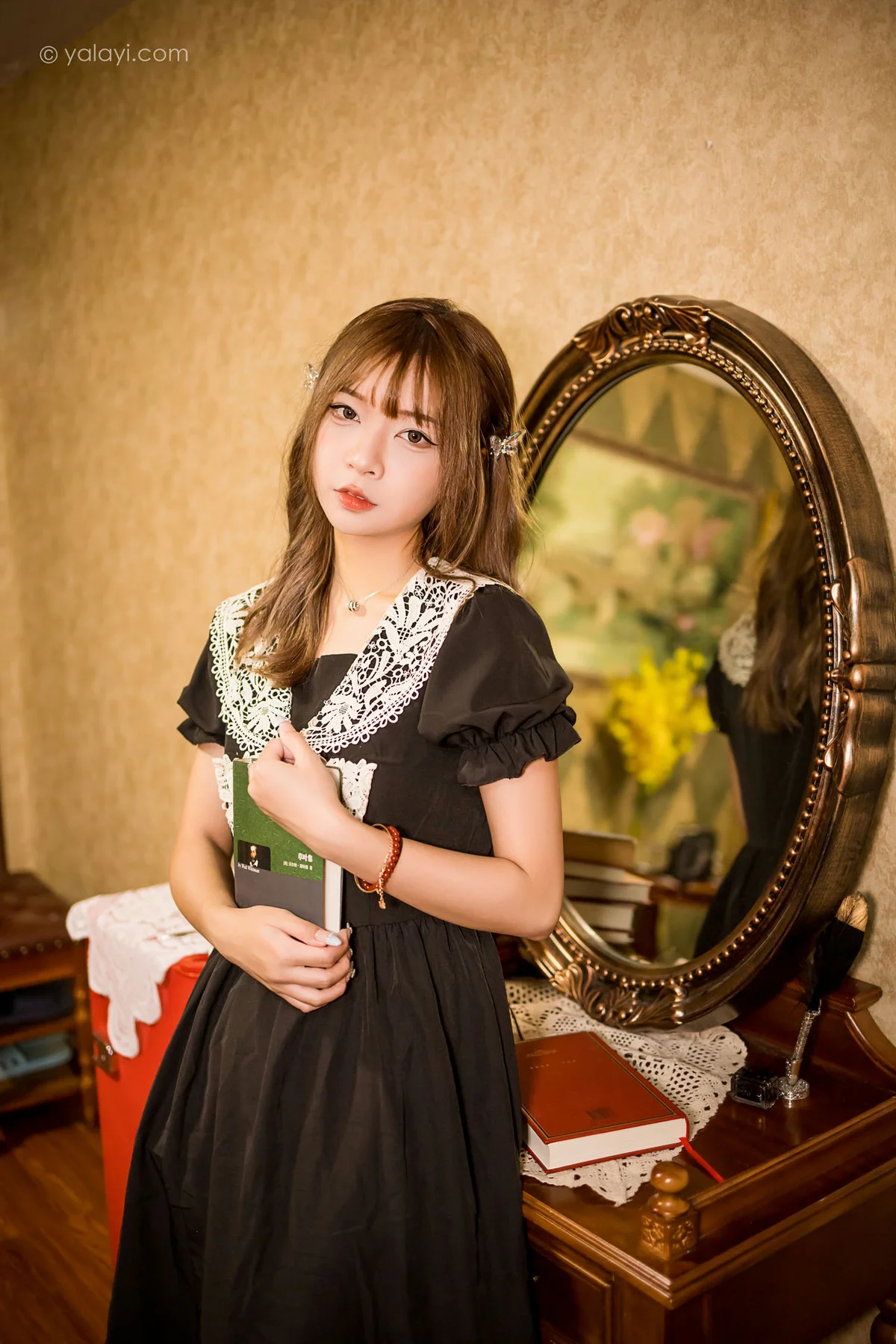 YALAYI 雅拉伊 Vol.926  阿禾 黑色蝴蝶 - 26