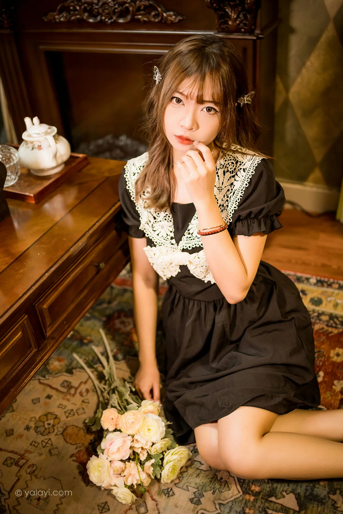 YALAYI 雅拉伊 Vol.926  阿禾 黑色蝴蝶 - 31