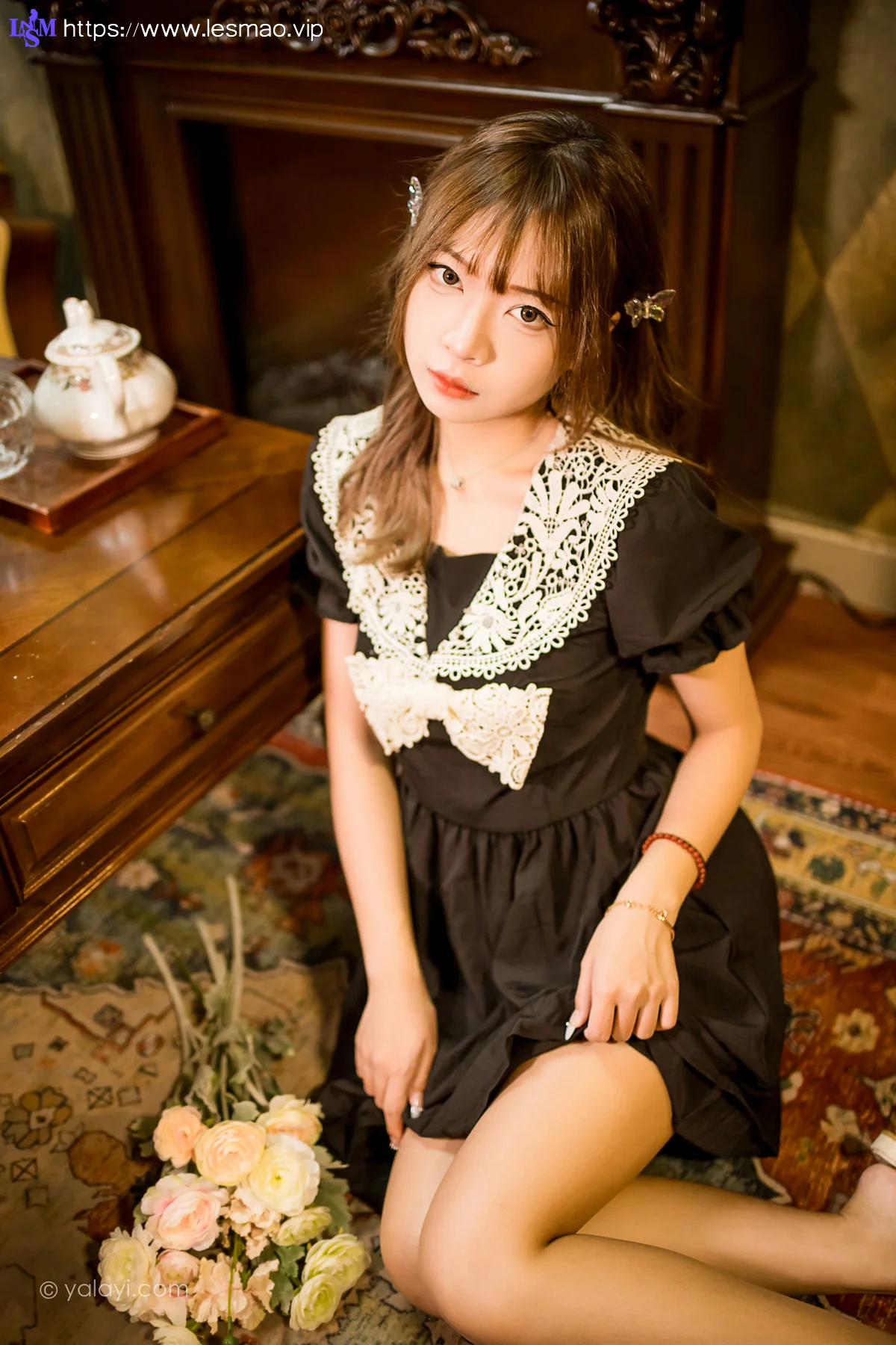 YALAYI 雅拉伊 Vol.926  阿禾 黑色蝴蝶 - 32
