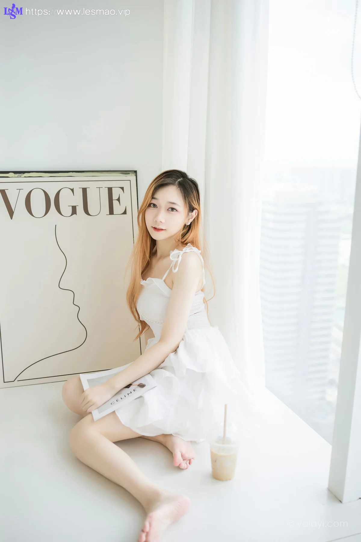 YALAYI 雅拉伊 Vol.947  夜夜 白衣丽人 - 12