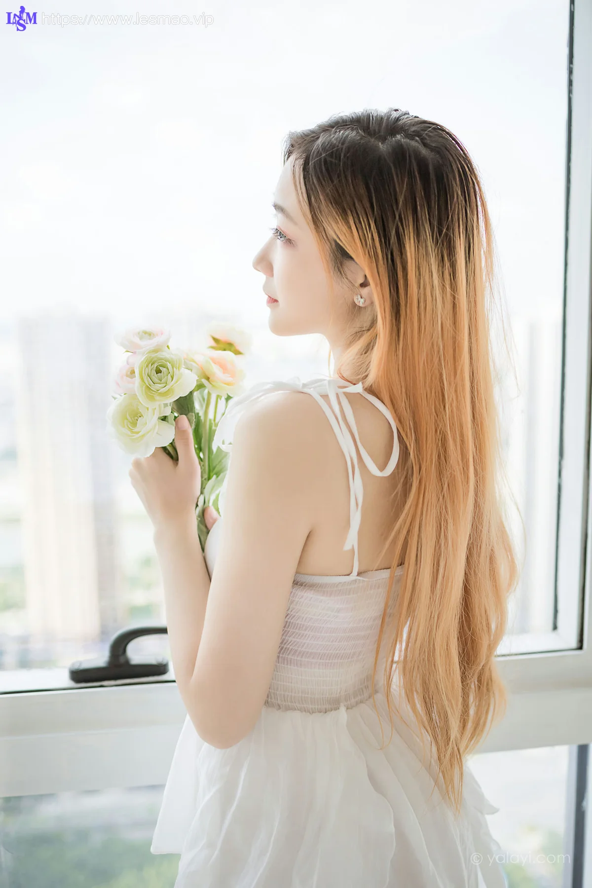 YALAYI 雅拉伊 Vol.947  夜夜 白衣丽人 - 16