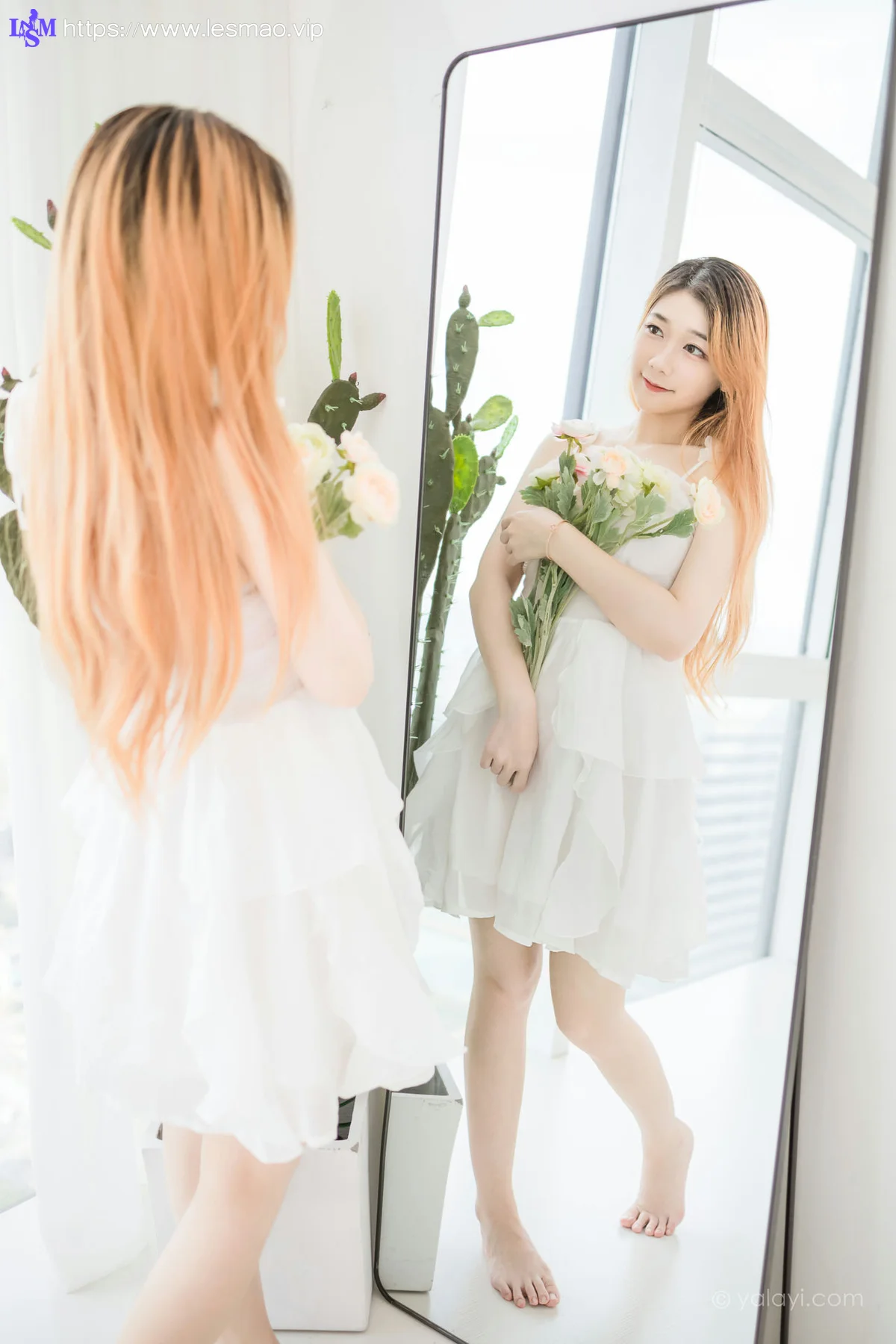 YALAYI 雅拉伊 Vol.947  夜夜 白衣丽人 - 17