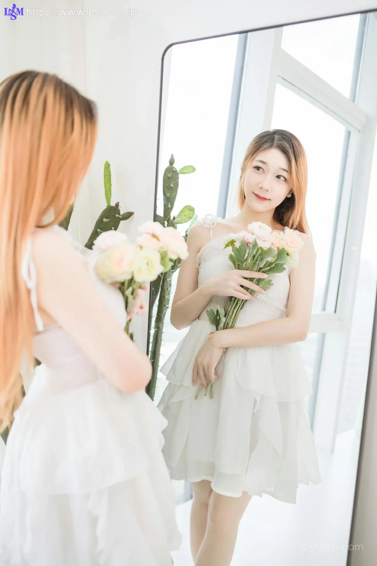 YALAYI 雅拉伊 Vol.947  夜夜 白衣丽人 - 18