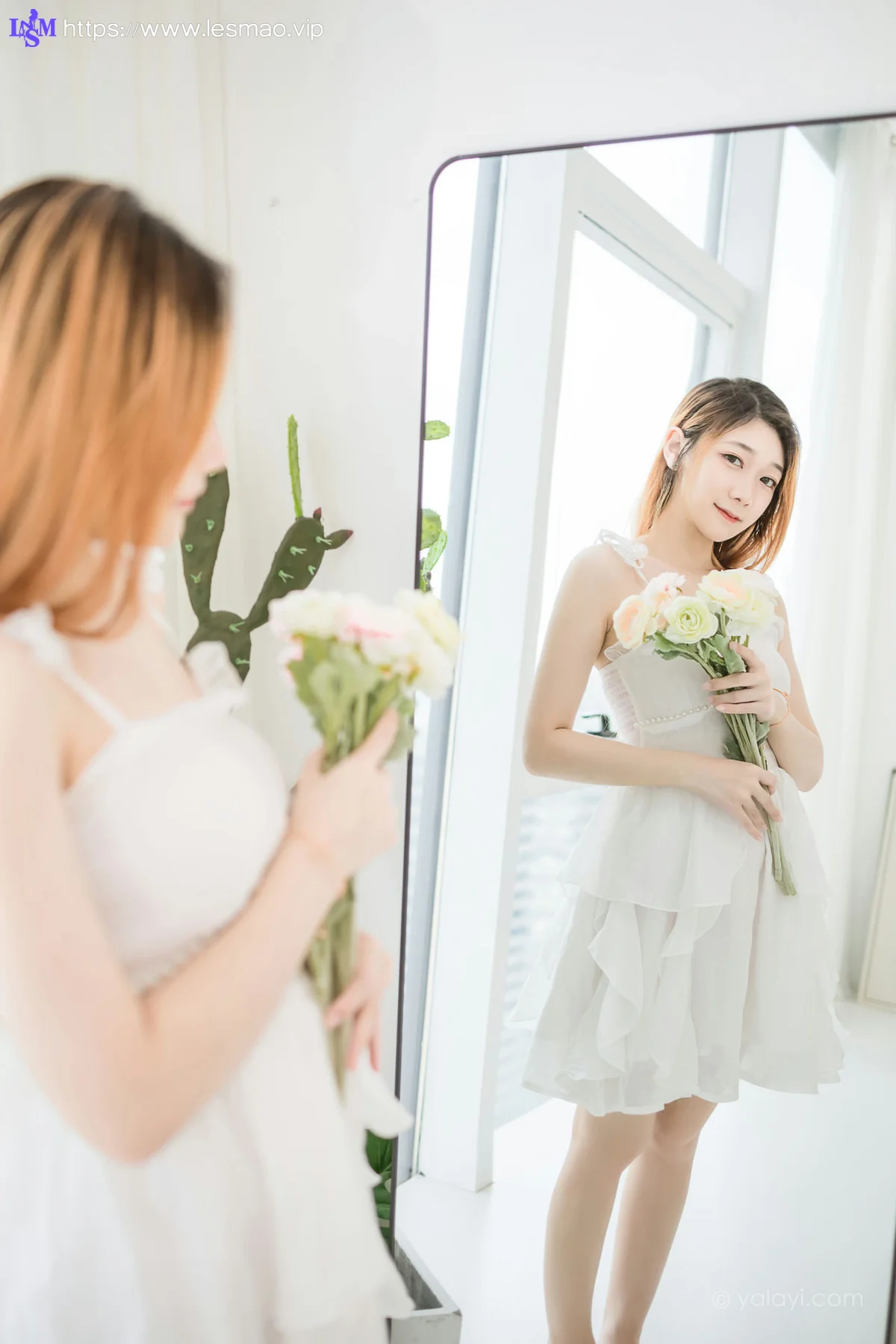 YALAYI 雅拉伊 Vol.947  夜夜 白衣丽人 - 19