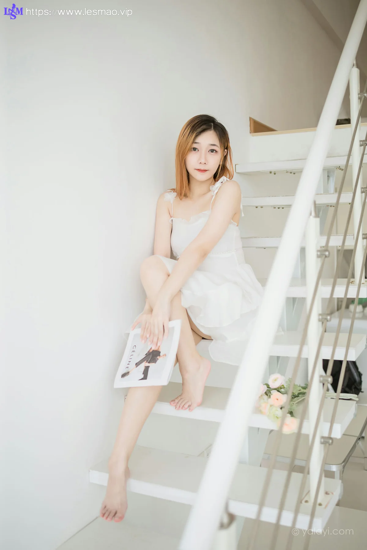 YALAYI 雅拉伊 Vol.947  夜夜 白衣丽人 - 20