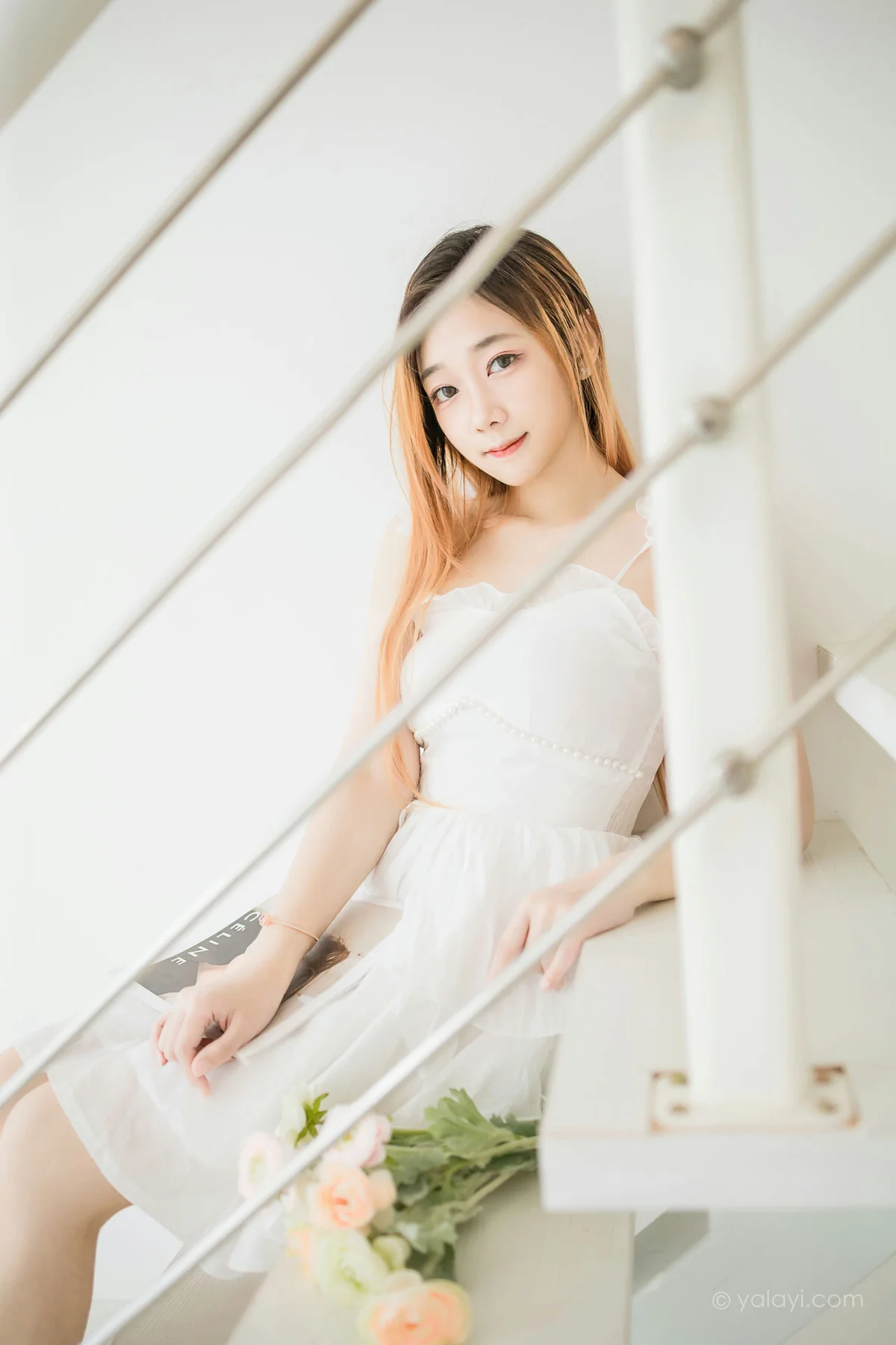 YALAYI 雅拉伊 Vol.947  夜夜 白衣丽人 - 22