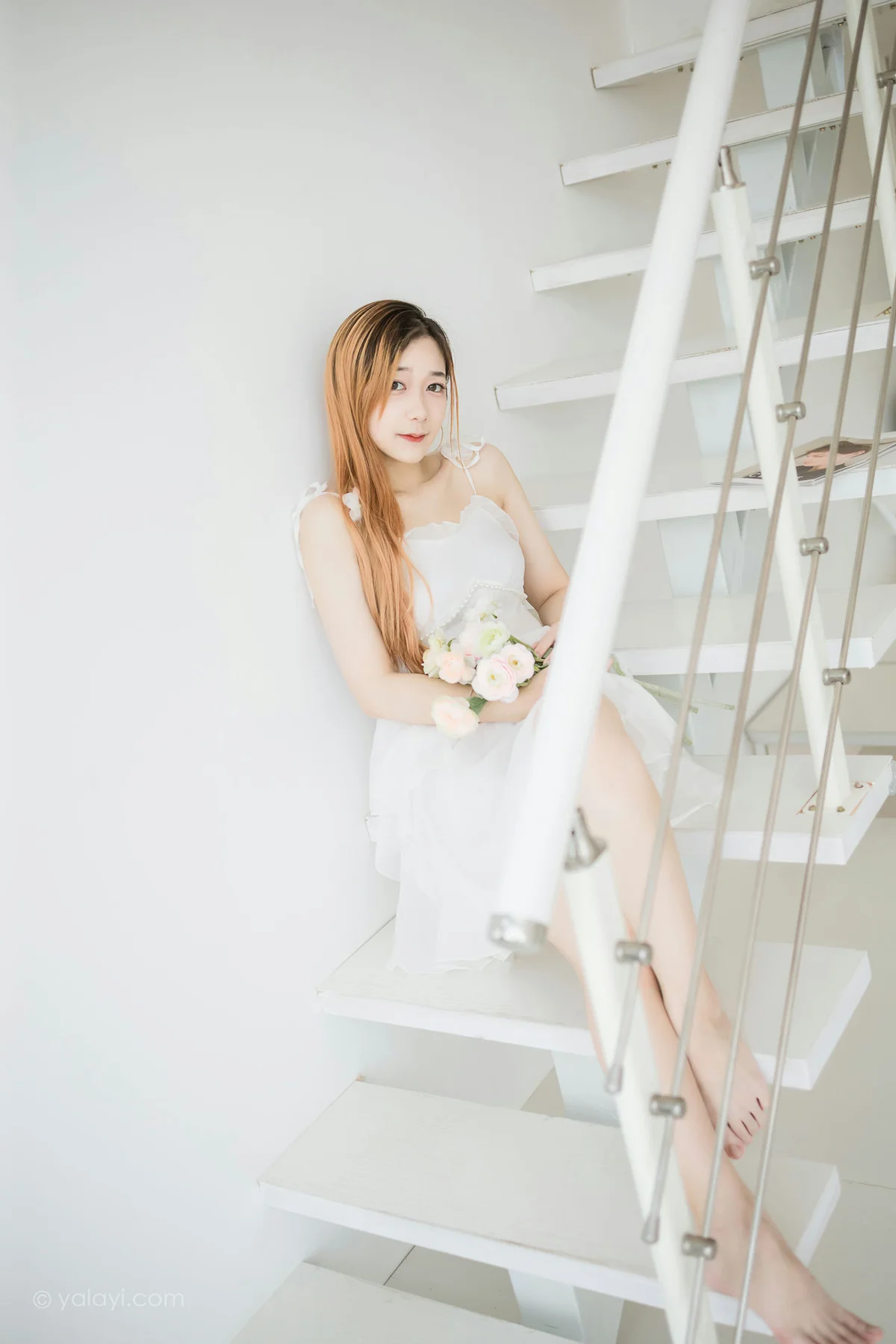 YALAYI 雅拉伊 Vol.947  夜夜 白衣丽人 - 36