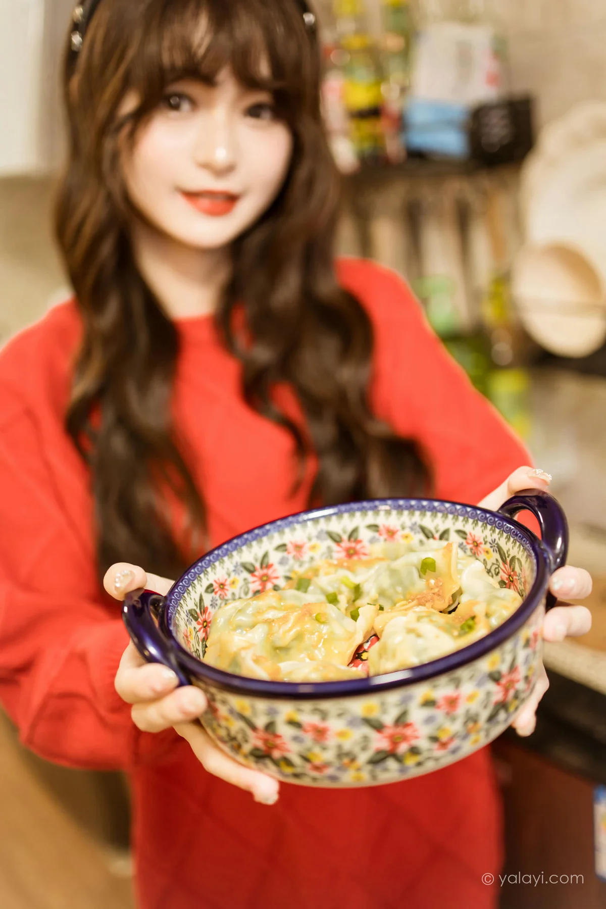 YALAYI 雅拉伊 Vol.955  小亭 穿上你送的红毛衣 - 21