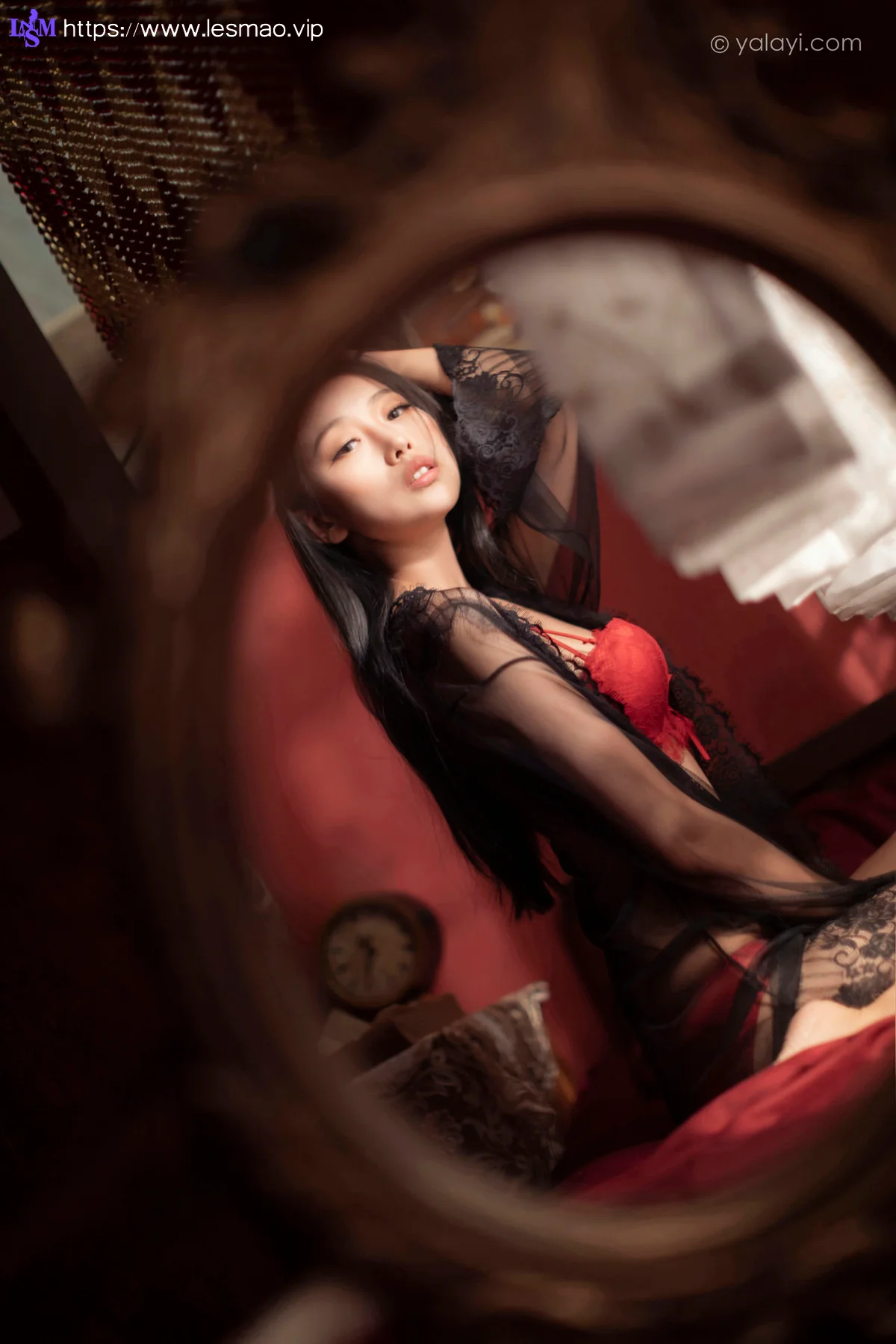 YALAYI 雅拉伊 Vol.959   图雅 一抹红色 - 23