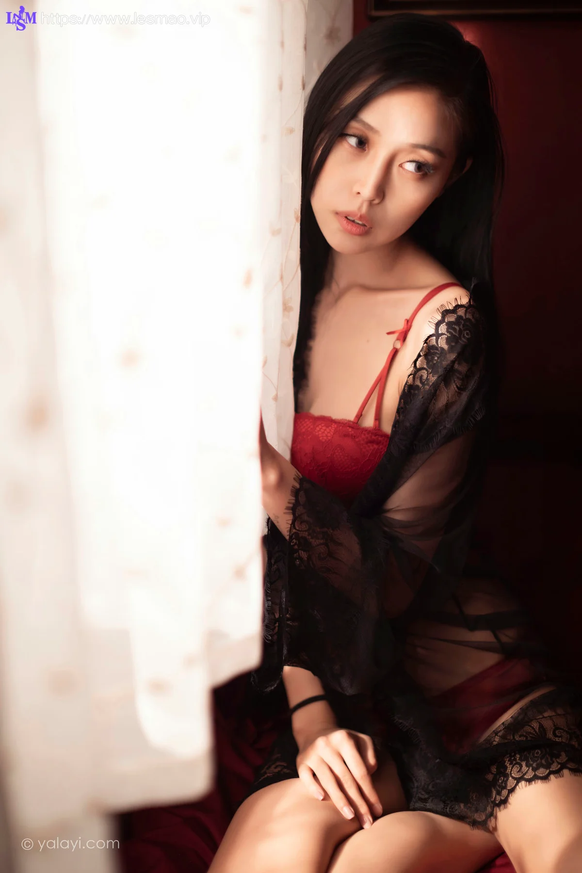YALAYI 雅拉伊 Vol.959   图雅 一抹红色 - 26
