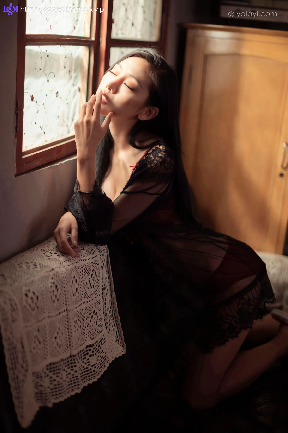 YALAYI 雅拉伊 Vol.959   图雅 一抹红色 - 34