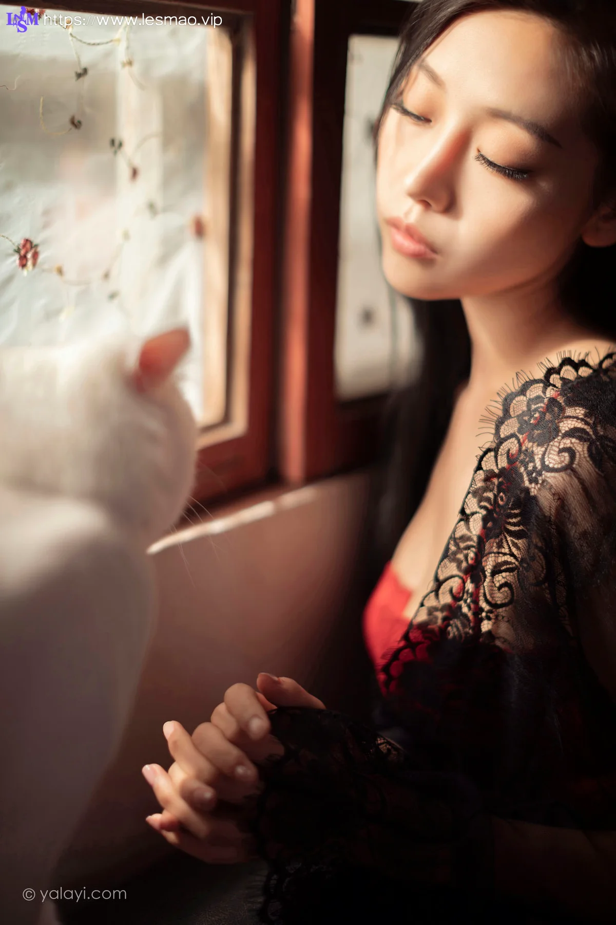 YALAYI 雅拉伊 Vol.959   图雅 一抹红色 - 36