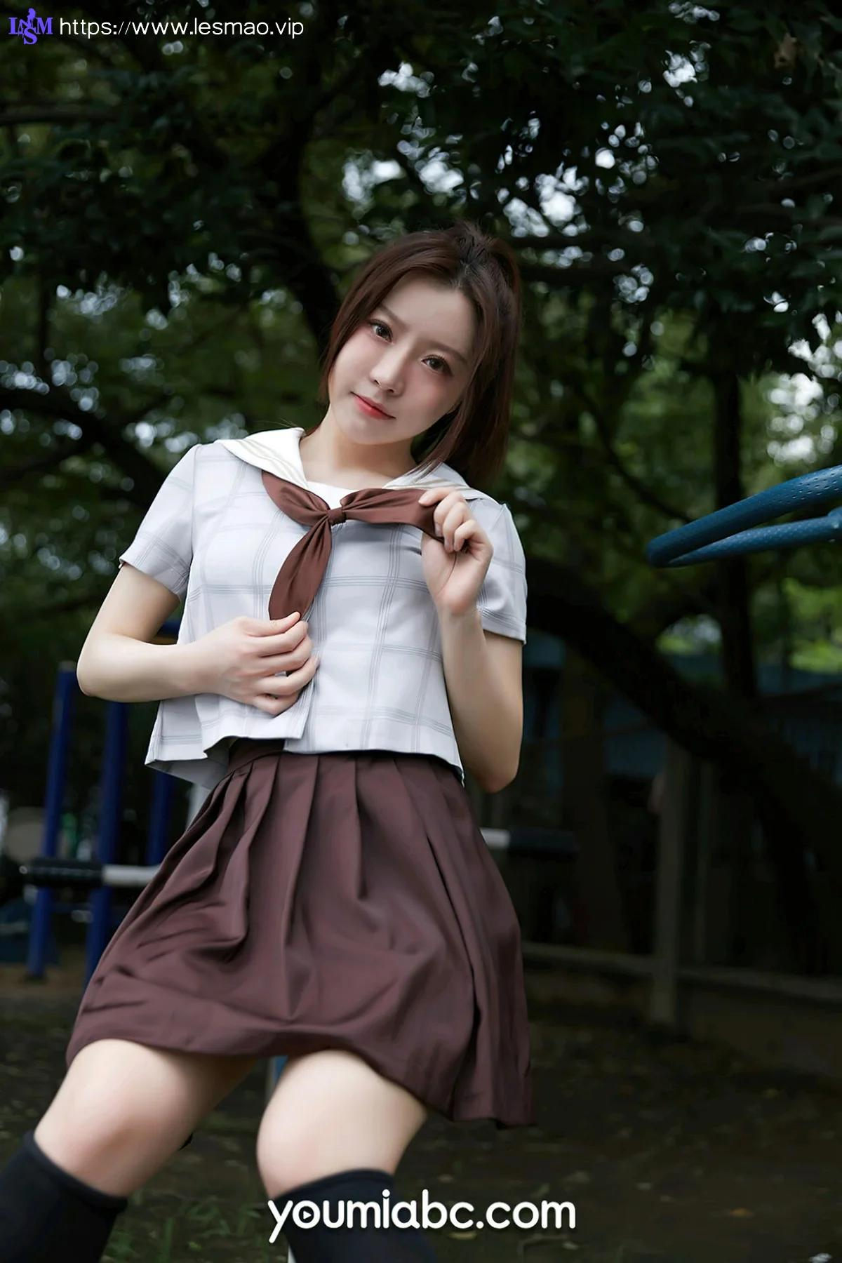 YOUMEI 尤美  2022-08-09-1 白亦 jk少女 - 3