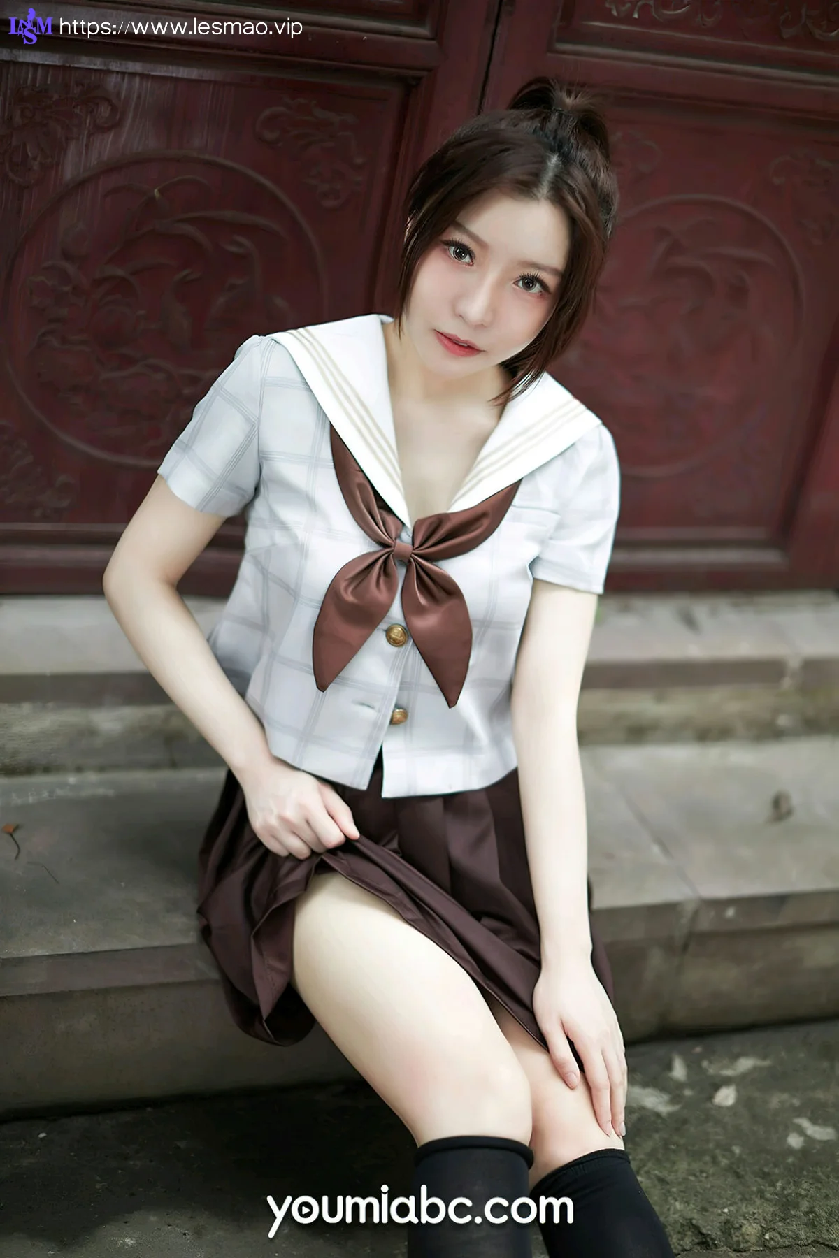 YOUMEI 尤美  2022-08-09-1 白亦 jk少女 - 11