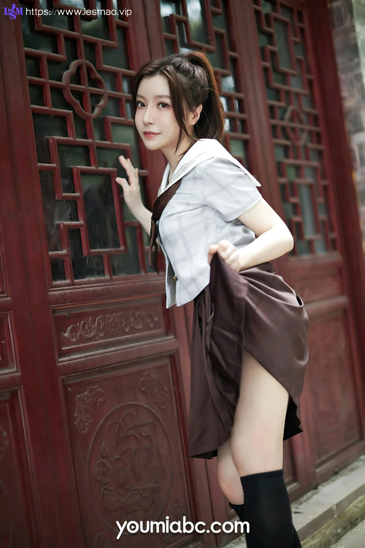 YOUMEI 尤美  2022-08-09-1 白亦 jk少女 - 12
