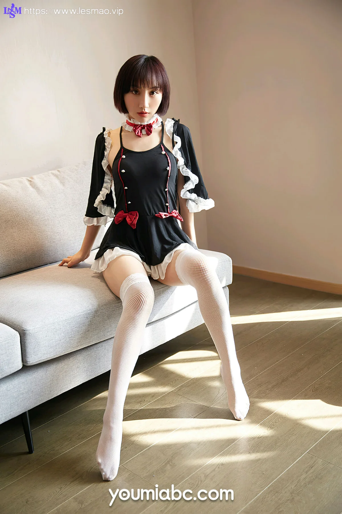 YOUMEI 尤美  2022-10-10-1 林茵茵 萝莉女仆 - 6