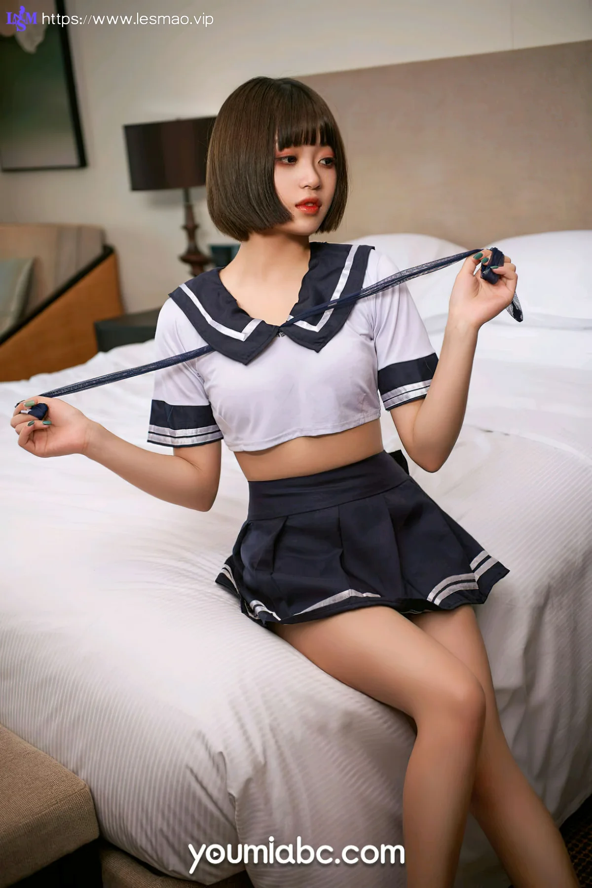 YOUMEI 尤美  2022-10-13-1 萌萌 jk制服少女 - 17