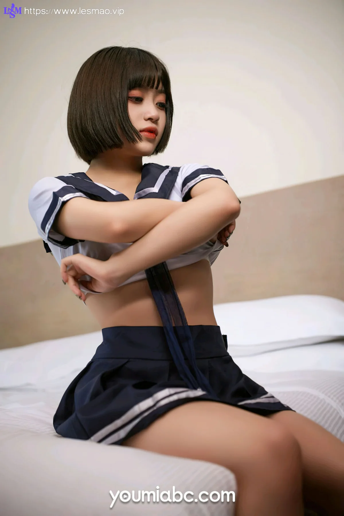 YOUMEI 尤美  2022-10-13-1 萌萌 jk制服少女 - 18