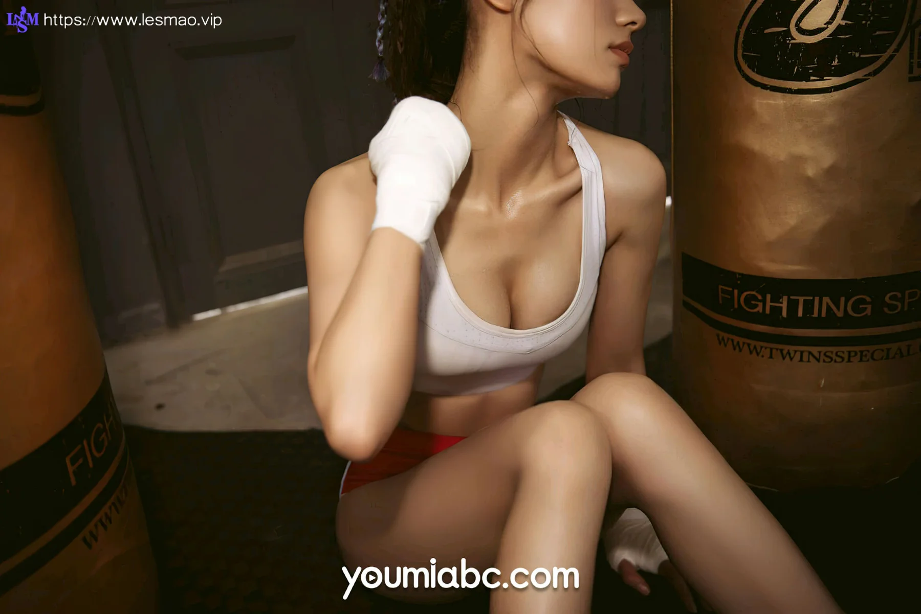 YOUMEI 尤美  2022-10-14-1 沐青 拳击运动美女 - 21