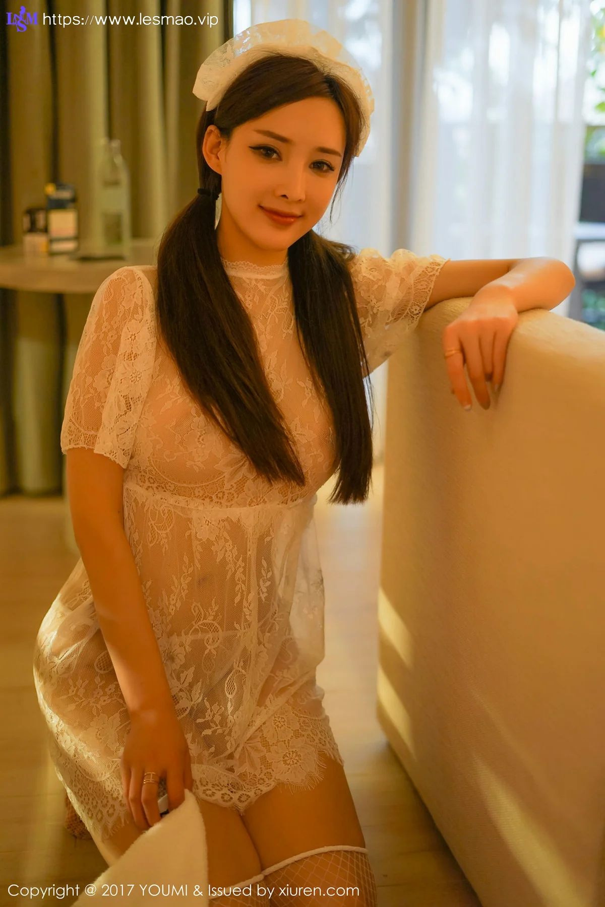 YOUMI 尤蜜荟 Vol.052 Modo 土肥圆矮挫穷 女仆制服 - 18
