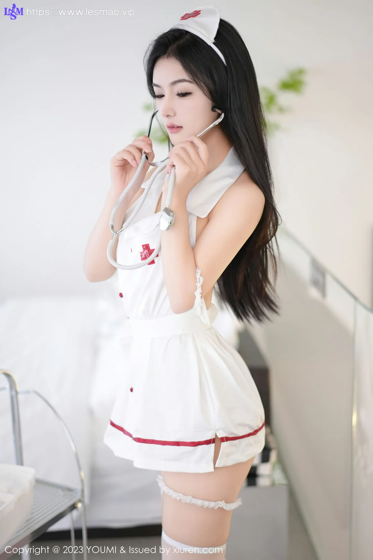 YOUMI 尤蜜荟 Vol.1009 谭小灵 情趣护士性感写真2 - 6