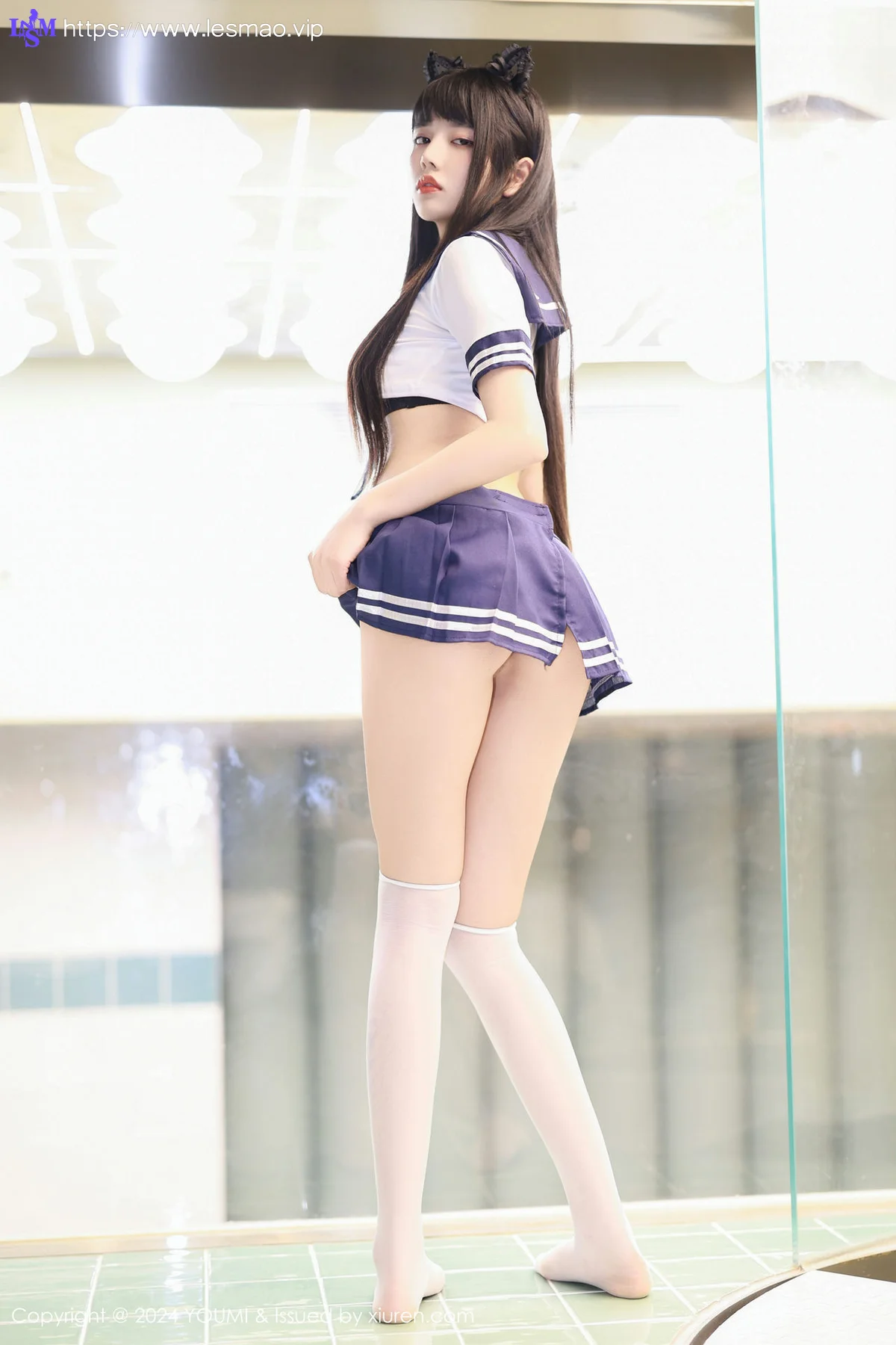 YOUMI 尤蜜荟 Vol.1048 赵可欣baby 诱人白色丝袜性感写真22 - 11