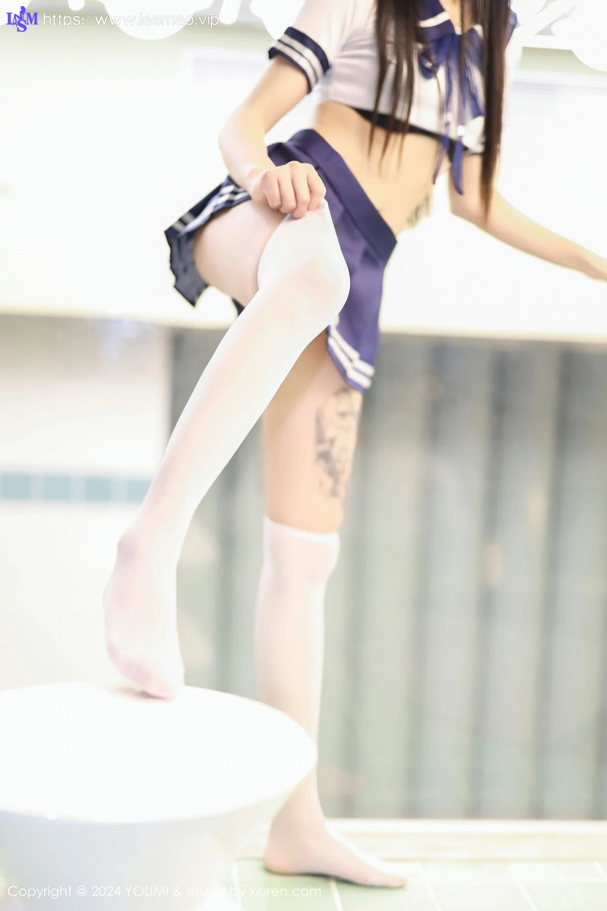 YOUMI 尤蜜荟 Vol.1048 赵可欣baby 诱人白色丝袜性感写真22 - 13