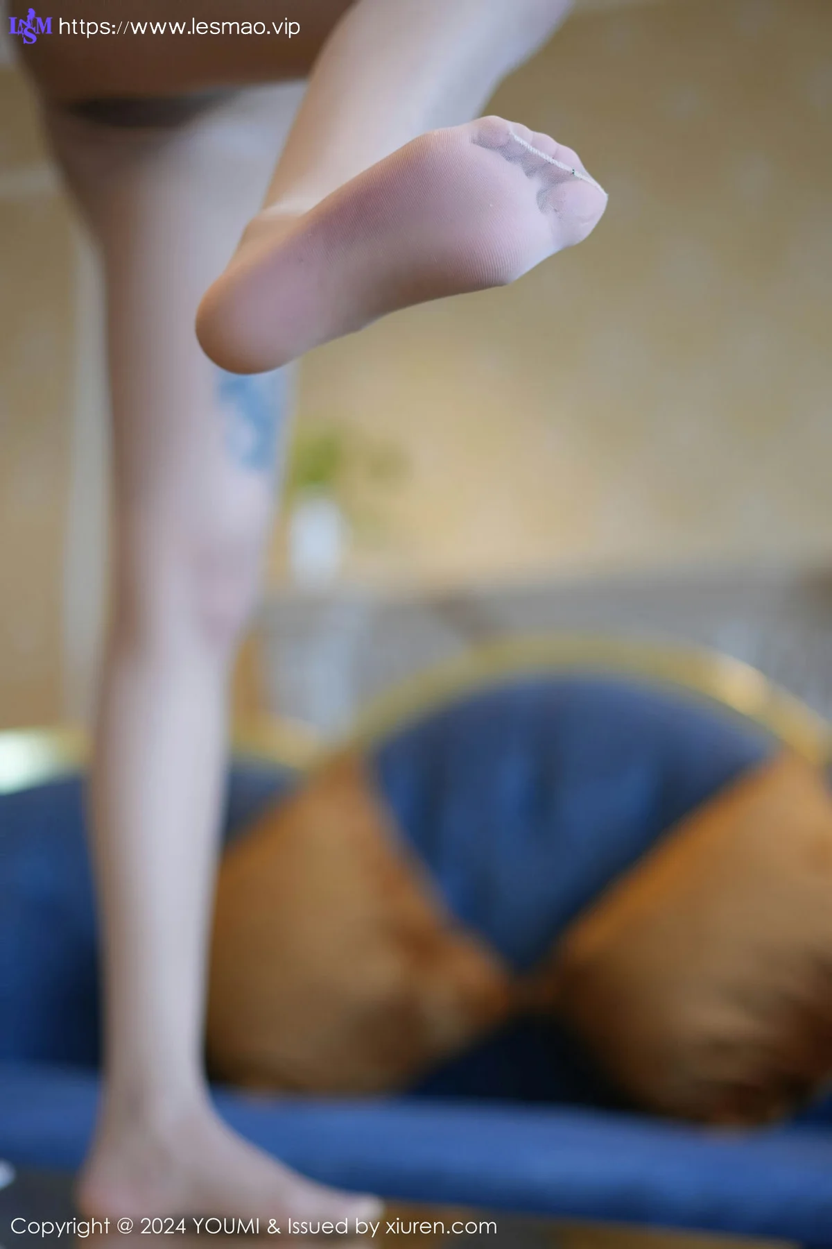 YOUMI 尤蜜荟 Vol.1053 赵可欣baby 杏色连衣短裙性感写真1 - 53