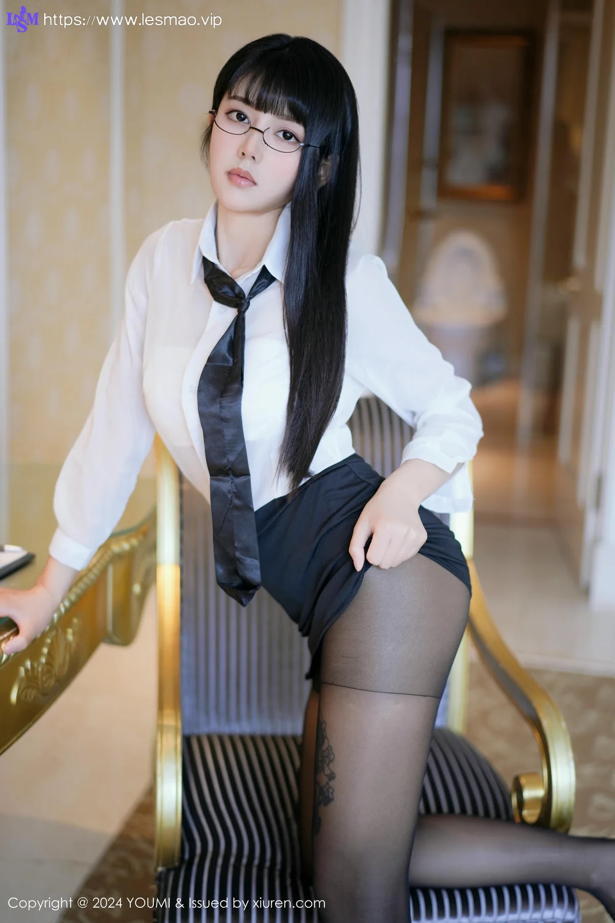 YOUMI 尤蜜荟 Vol.1063 赵可欣baby 白色OL服饰性感写真3 - 11