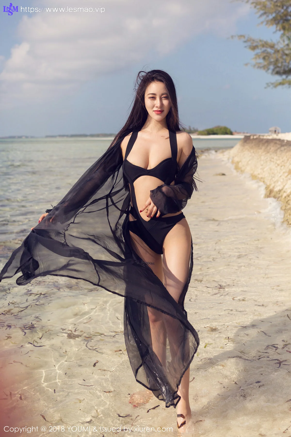 YOUMI 尤蜜荟 Vol.110 穆菲菲马尔代夫旅拍第三套 - 43