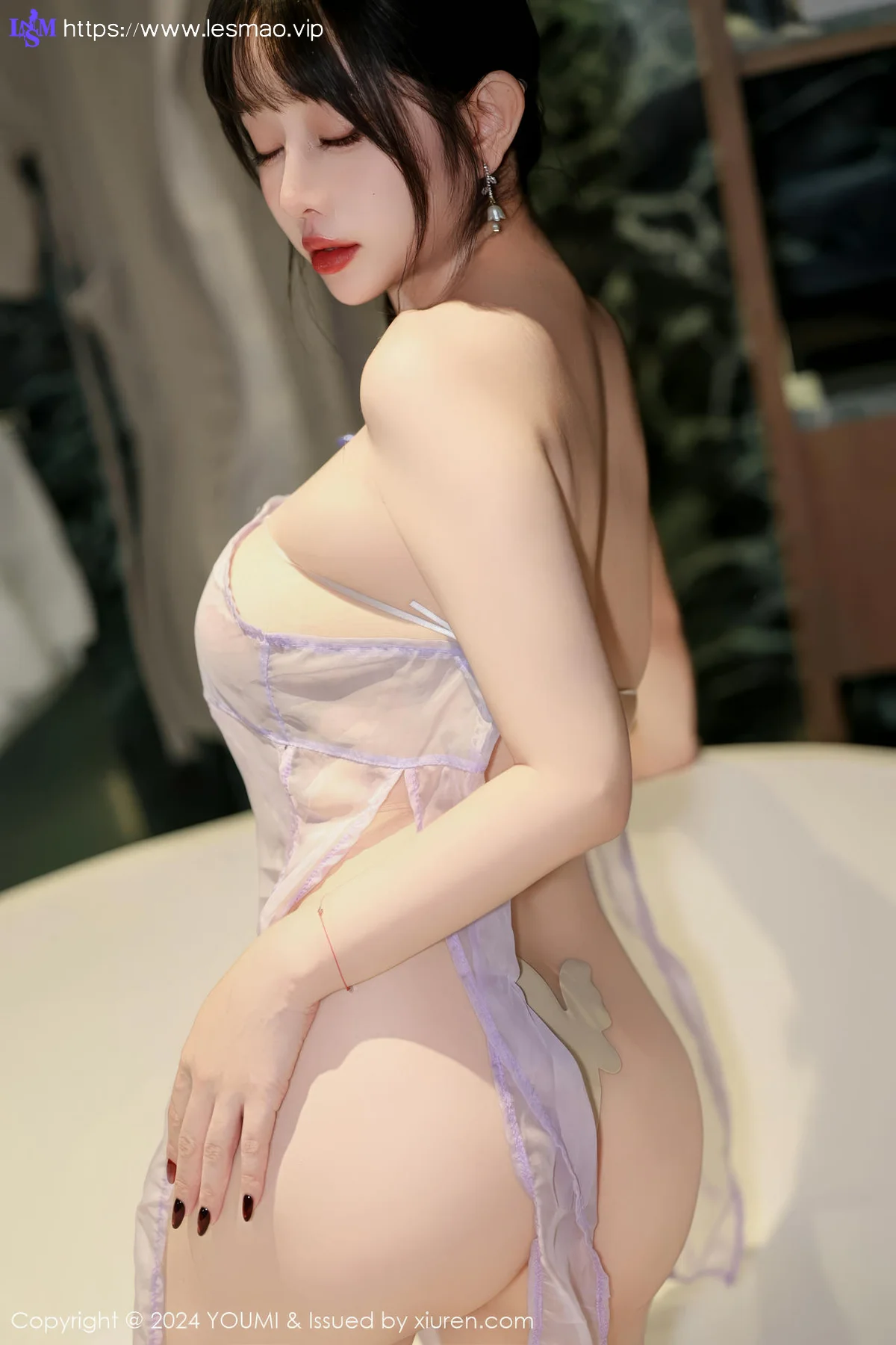 YOUMI 尤蜜荟 Vol.1114 王雨纯 透视乳贴玉体 - 37