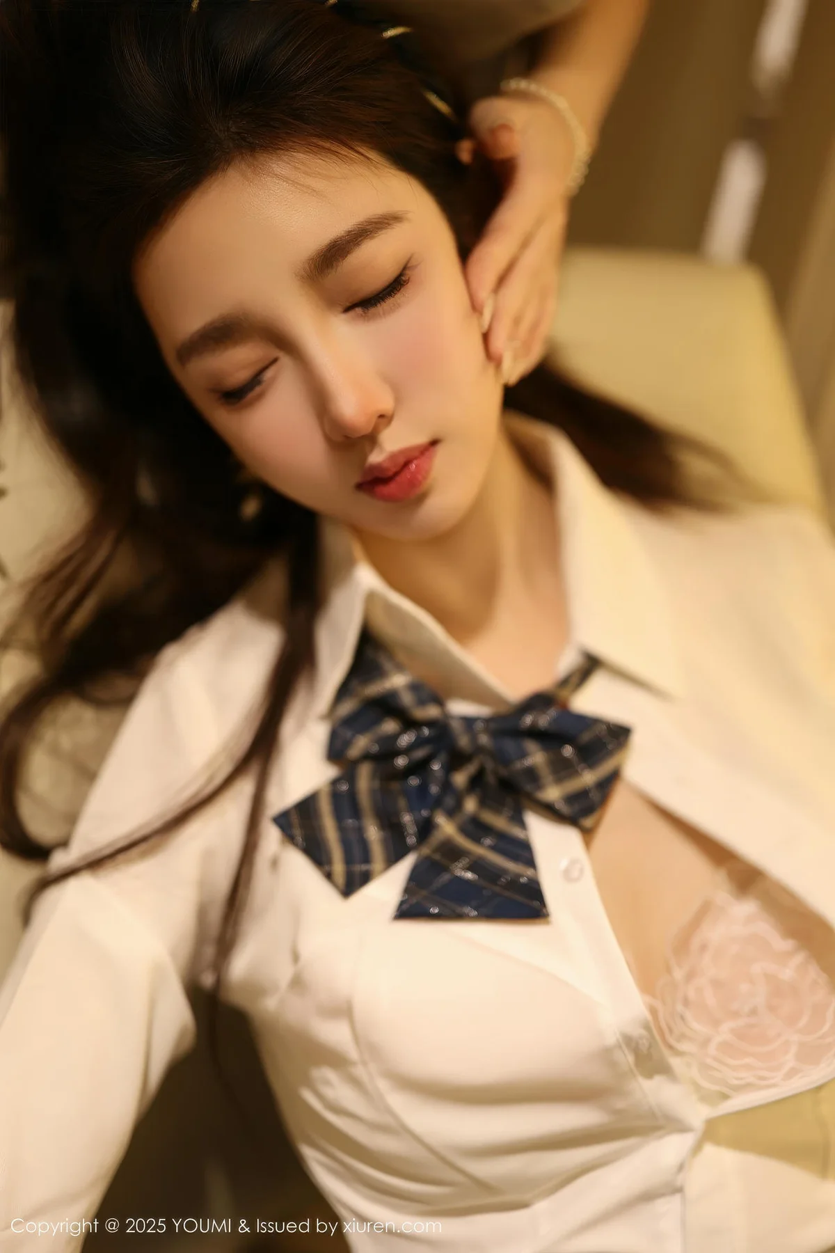 YOUMI 尤蜜荟 Vol.1183 twin桃桃 诱人白色丝袜 - 67