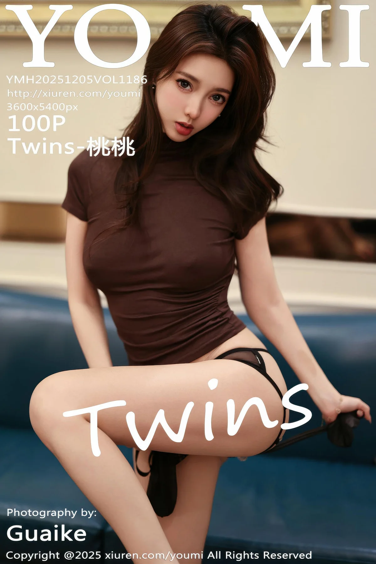 YOUMI 尤蜜荟 Vol.1186 心上可Flora 童颜巨乳浅色浴袍 - 101