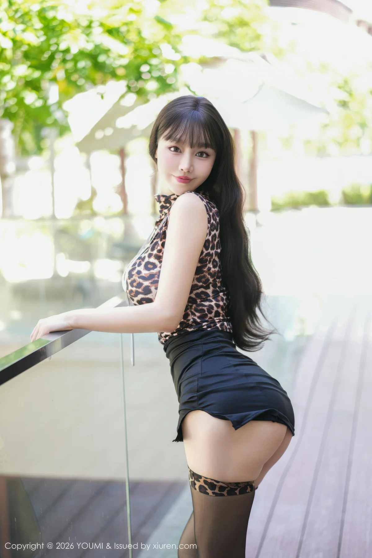 YOUMI 尤蜜荟 Vol.1197 心上可Flora 童颜巨乳魅惑黑丝 - 18