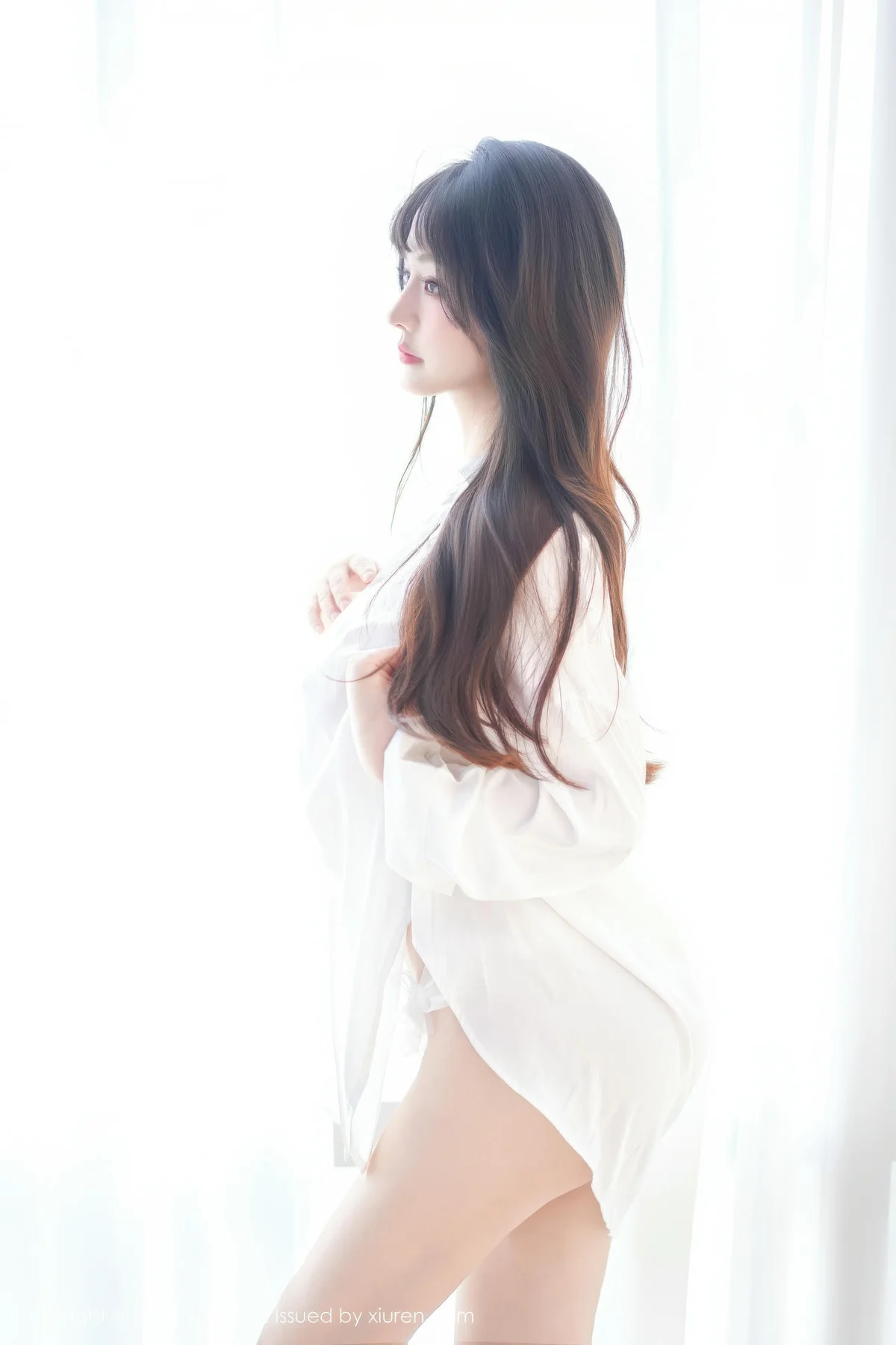 YOUMI 尤蜜荟 Vol.1199 沈南汐RuRu 白色衬衫情趣内衣 - 12