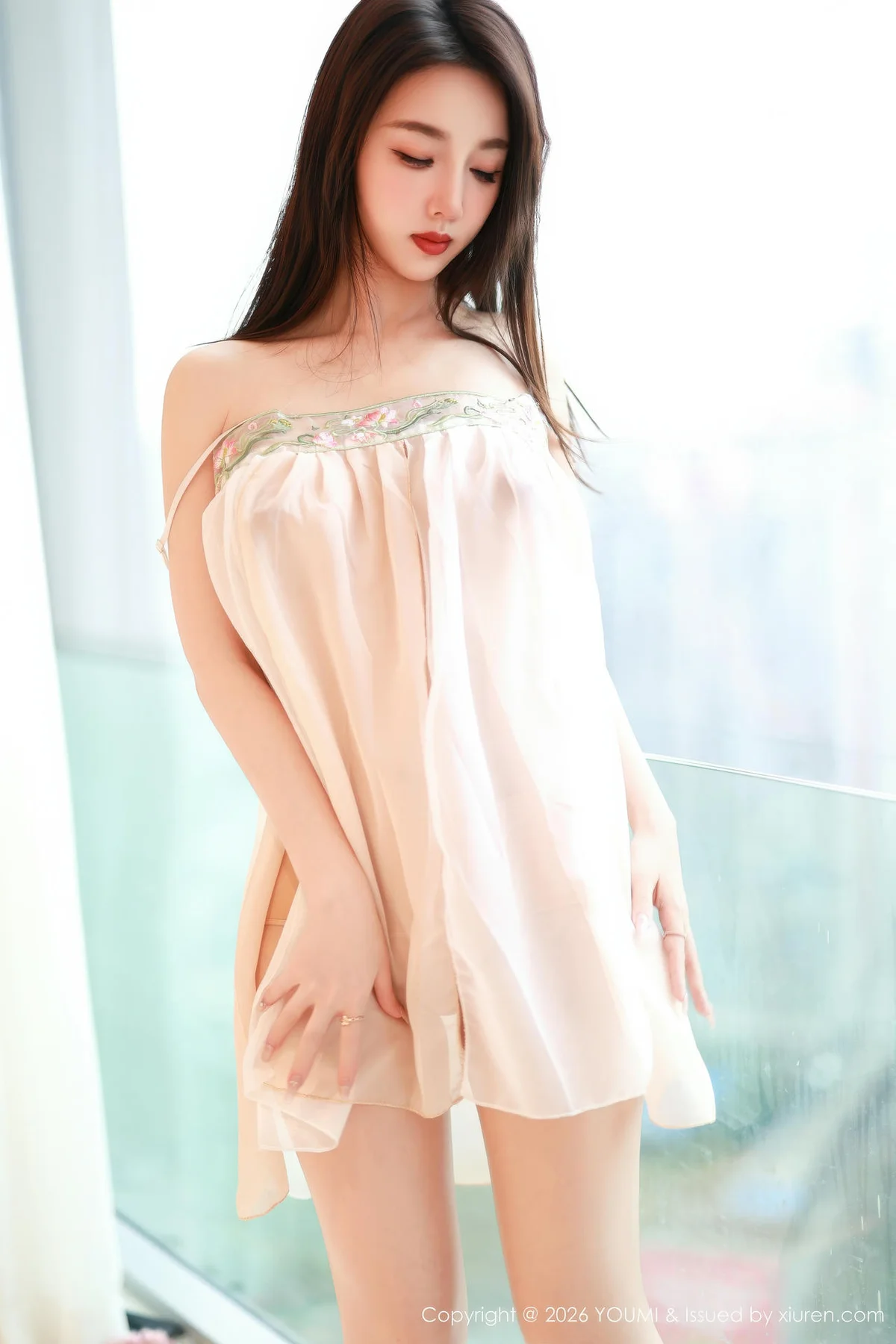 YOUMI 尤蜜荟 Vol.1200 twins天夭 古风服饰透视 - 52