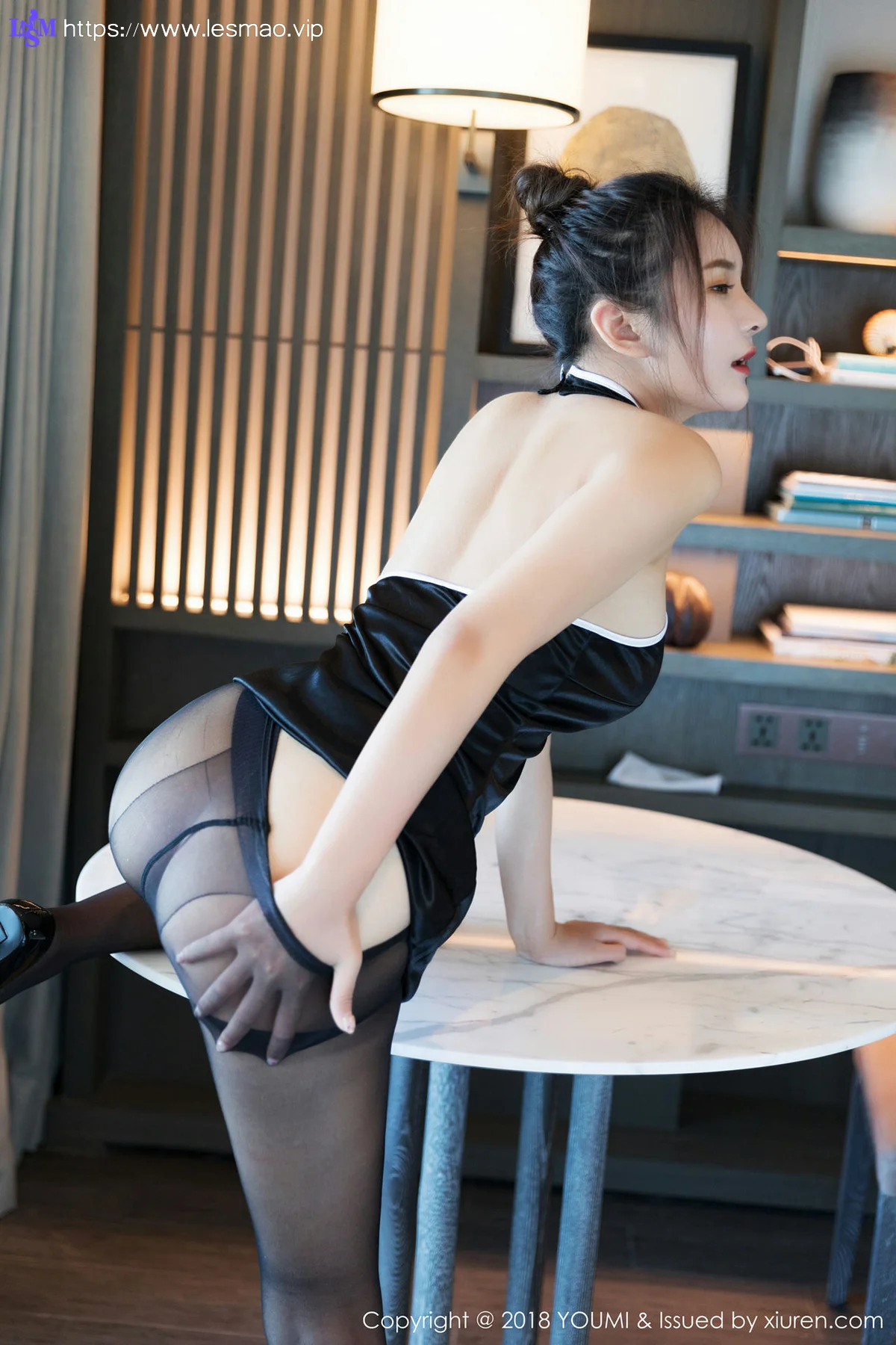 YOUMI 尤蜜荟 Vol.233 尹菲三亚旅拍真空黑丝 - 14