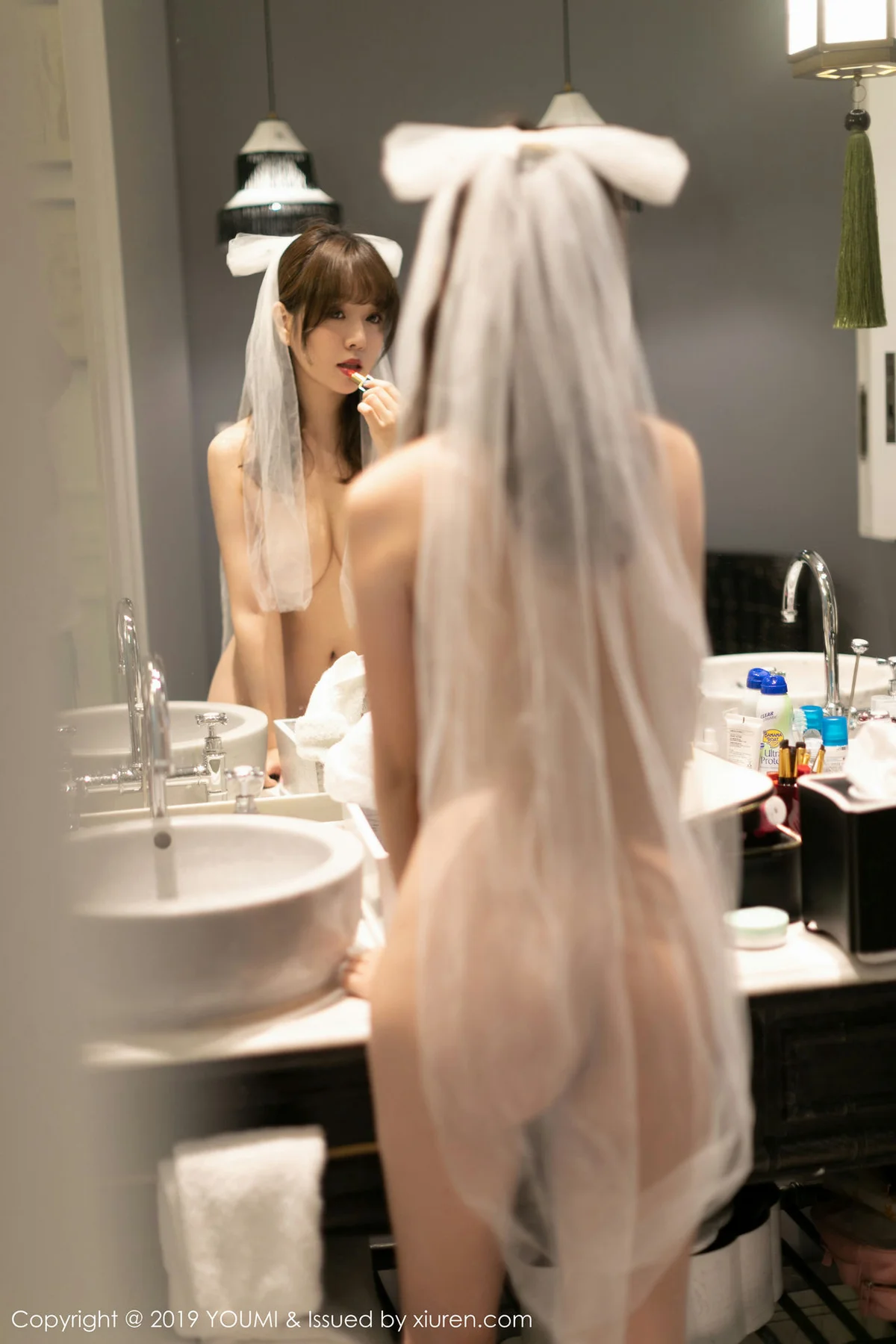 YOUMI 尤蜜荟 Vol.333 王雨纯透视薄纱私房写真 - 61
