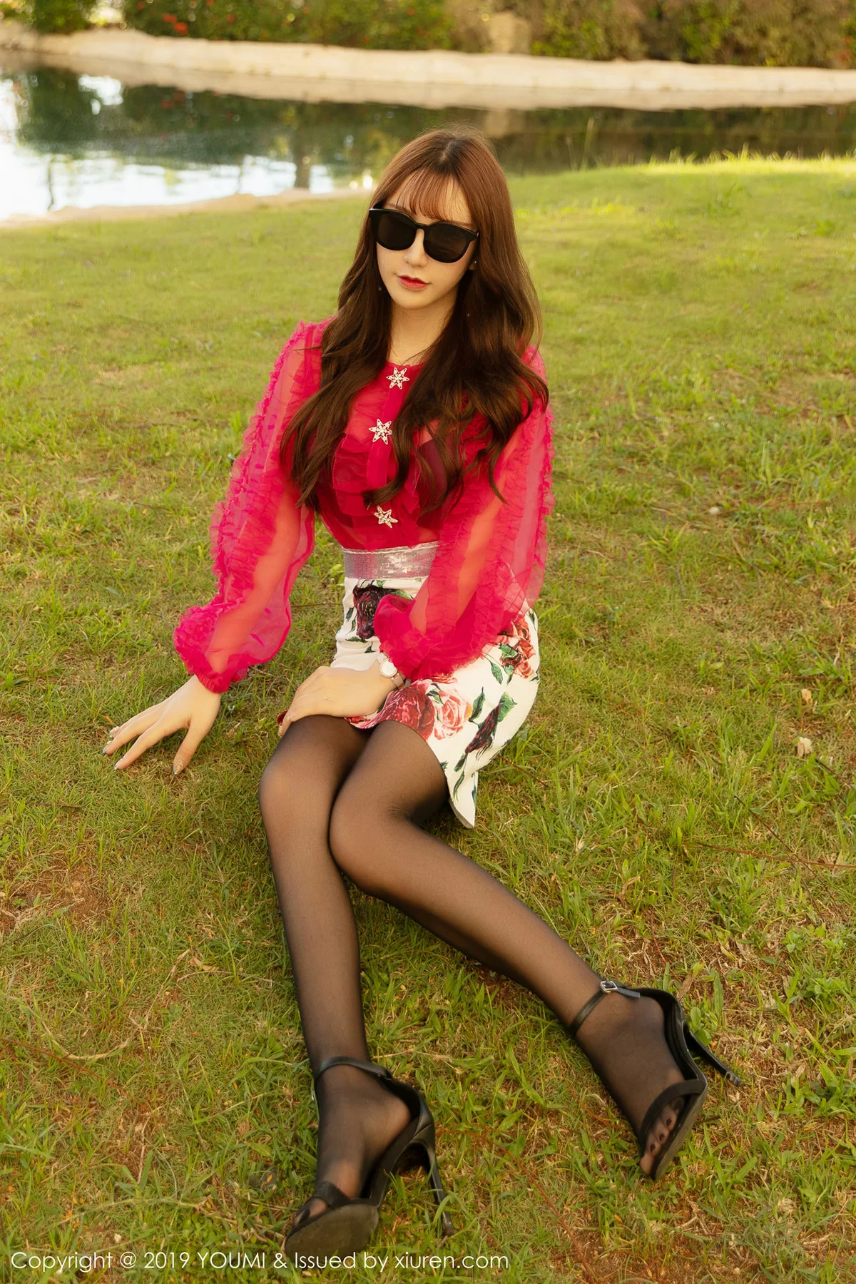 YOUMI 尤蜜荟 Vol.335 周于希Sandy蕾丝吊袜写真 - 42