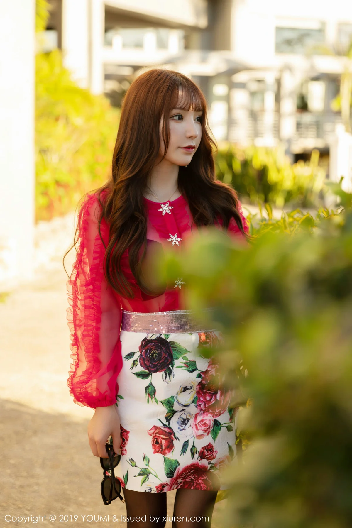 YOUMI 尤蜜荟 Vol.335 周于希Sandy蕾丝吊袜写真 - 46
