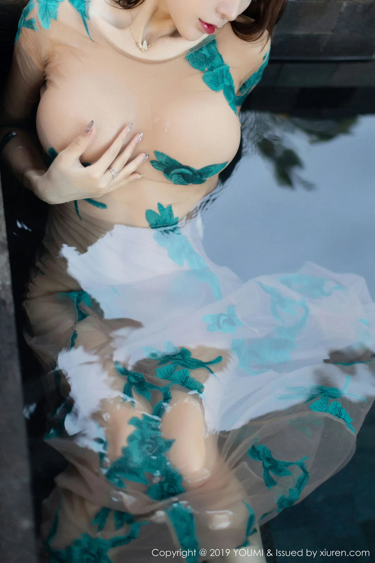 YOUMI 尤蜜荟 Vol.356 周于希Sandy 泳池湿身马尔代夫旅拍 - 25