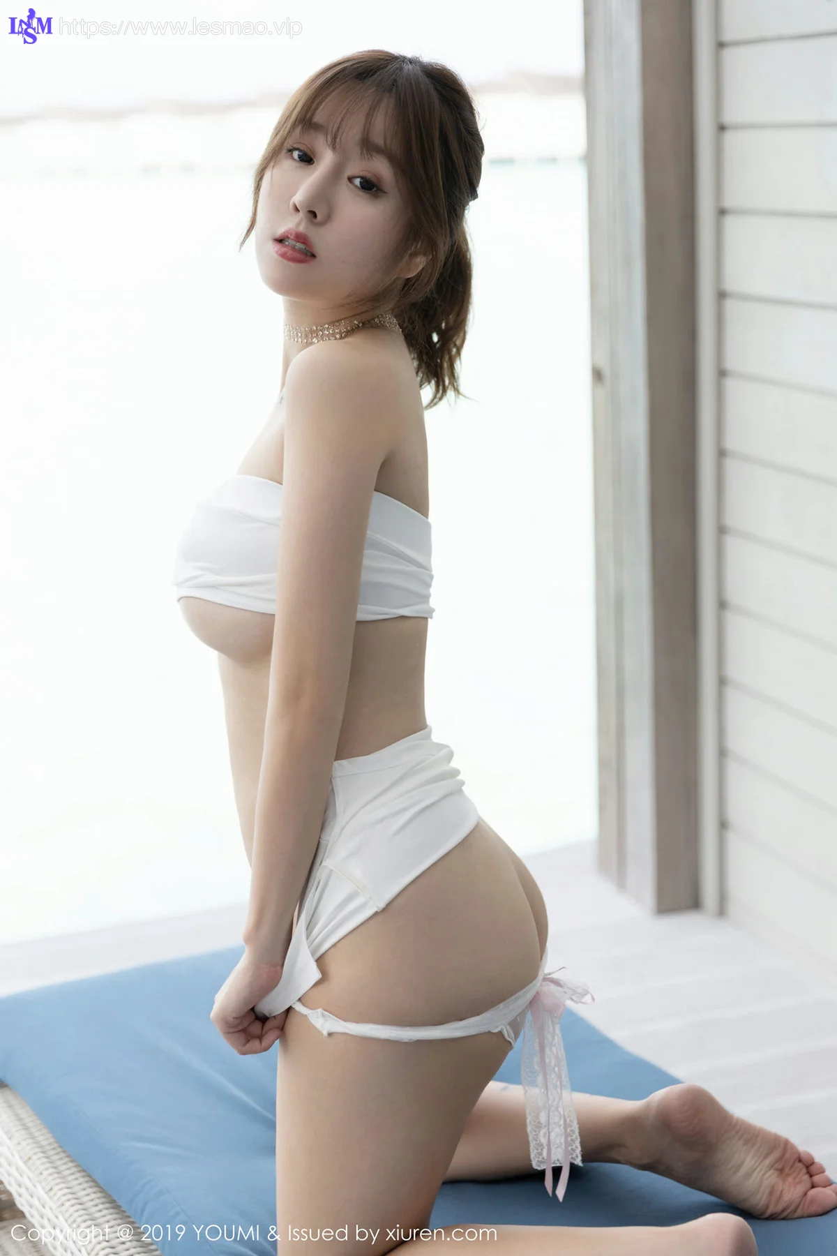 YOUMI 尤蜜荟 Vol.368 王雨纯内衣抹胸系列马尔代夫旅拍 - 19
