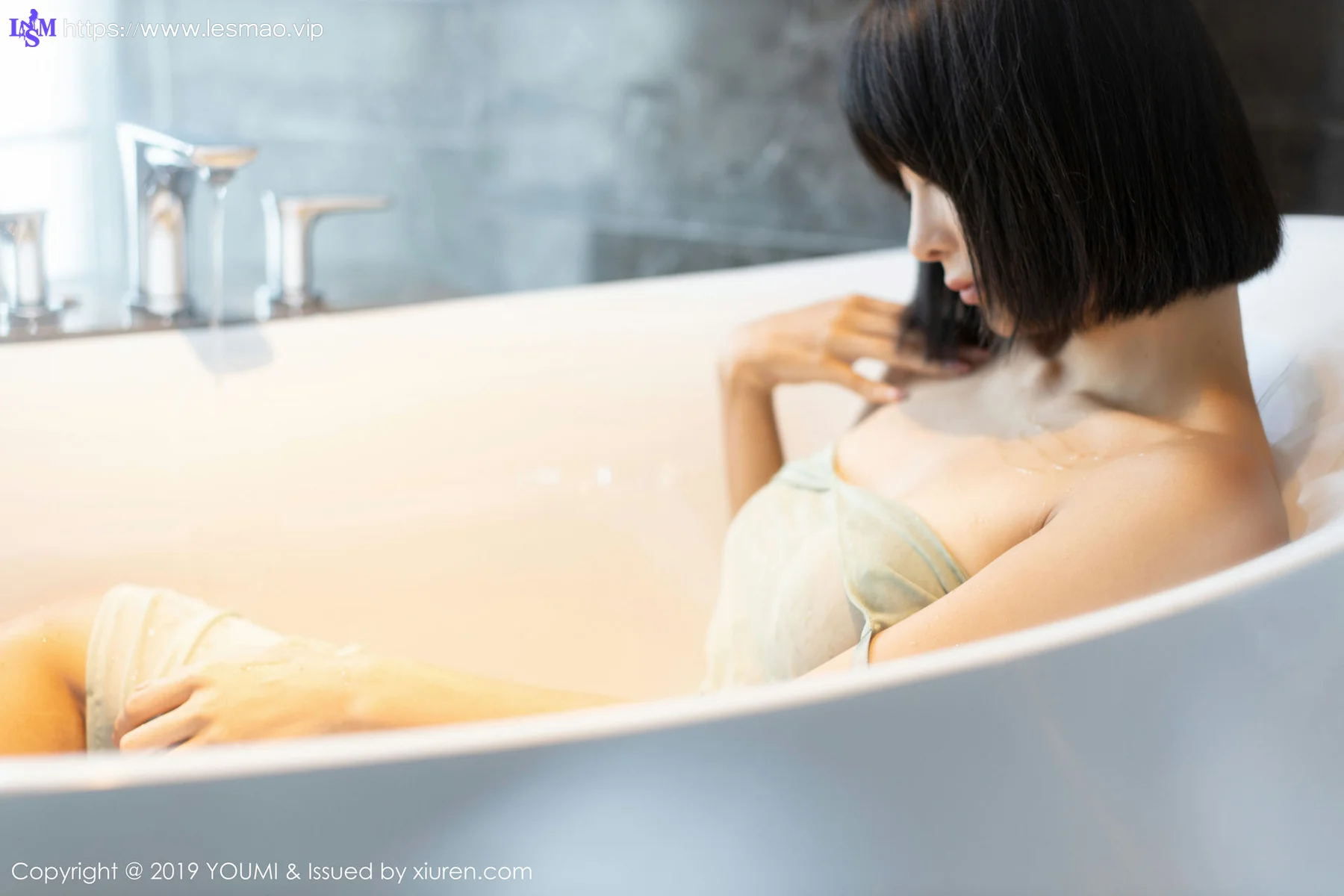 YOUMI 尤蜜荟 Vol.370 性感浴室 蓝夏Akasha - 26