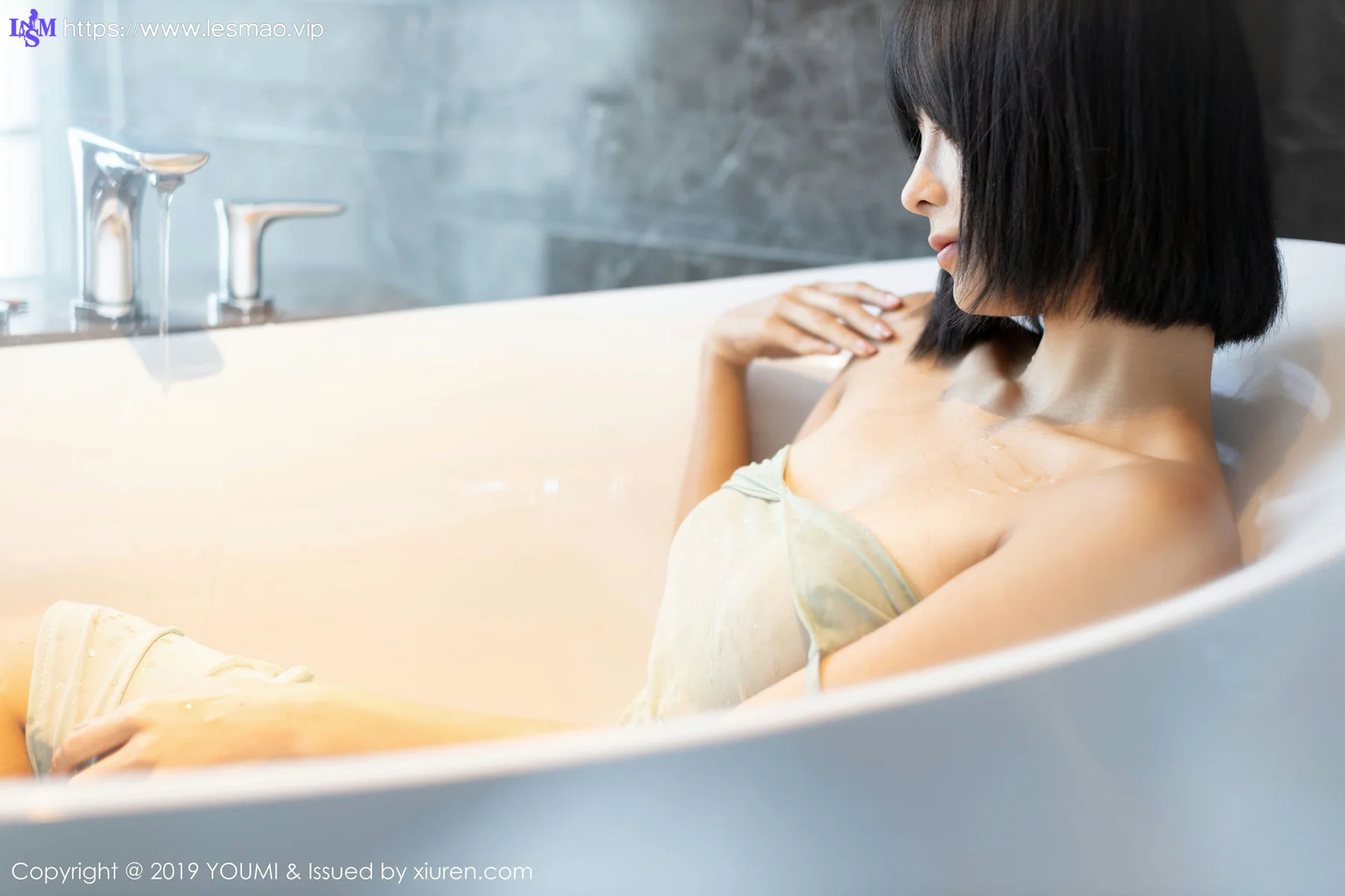 YOUMI 尤蜜荟 Vol.370 性感浴室 蓝夏Akasha - 27