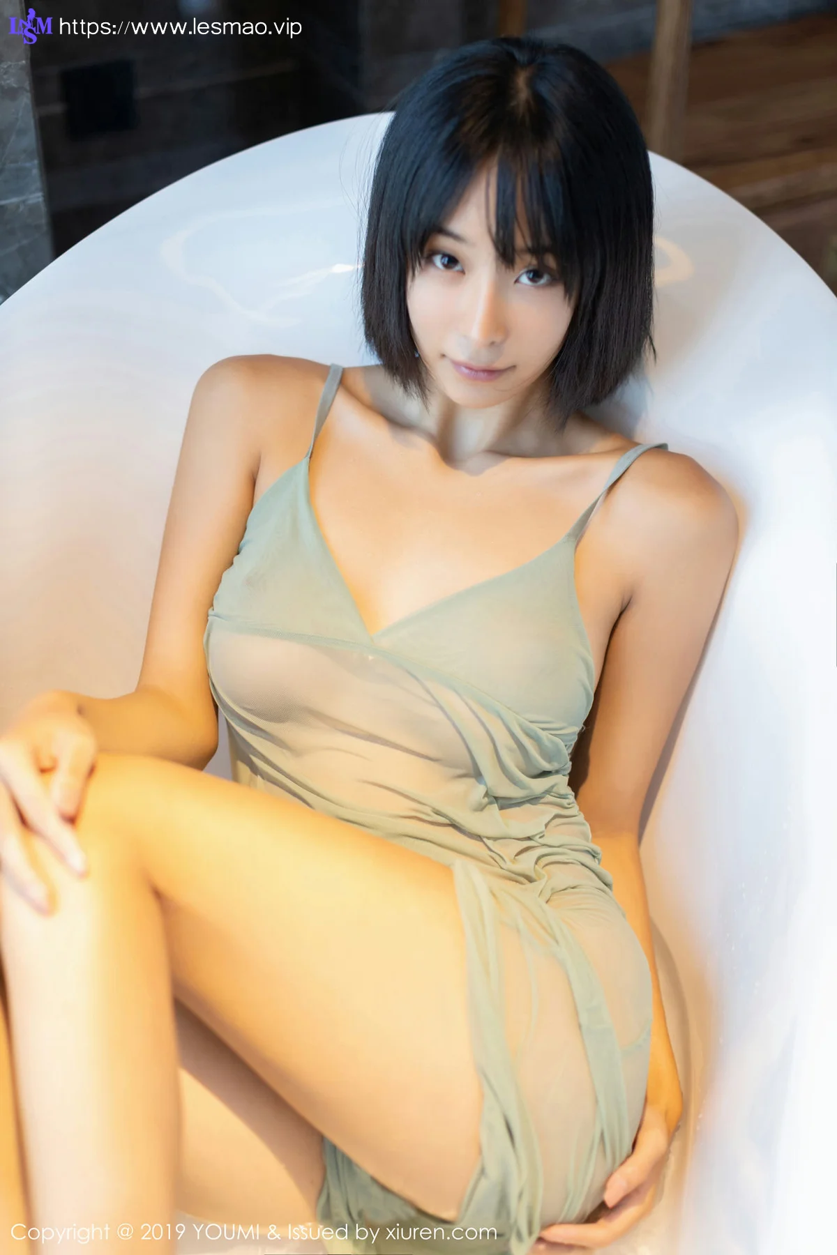 YOUMI 尤蜜荟 Vol.370 性感浴室 蓝夏Akasha - 32