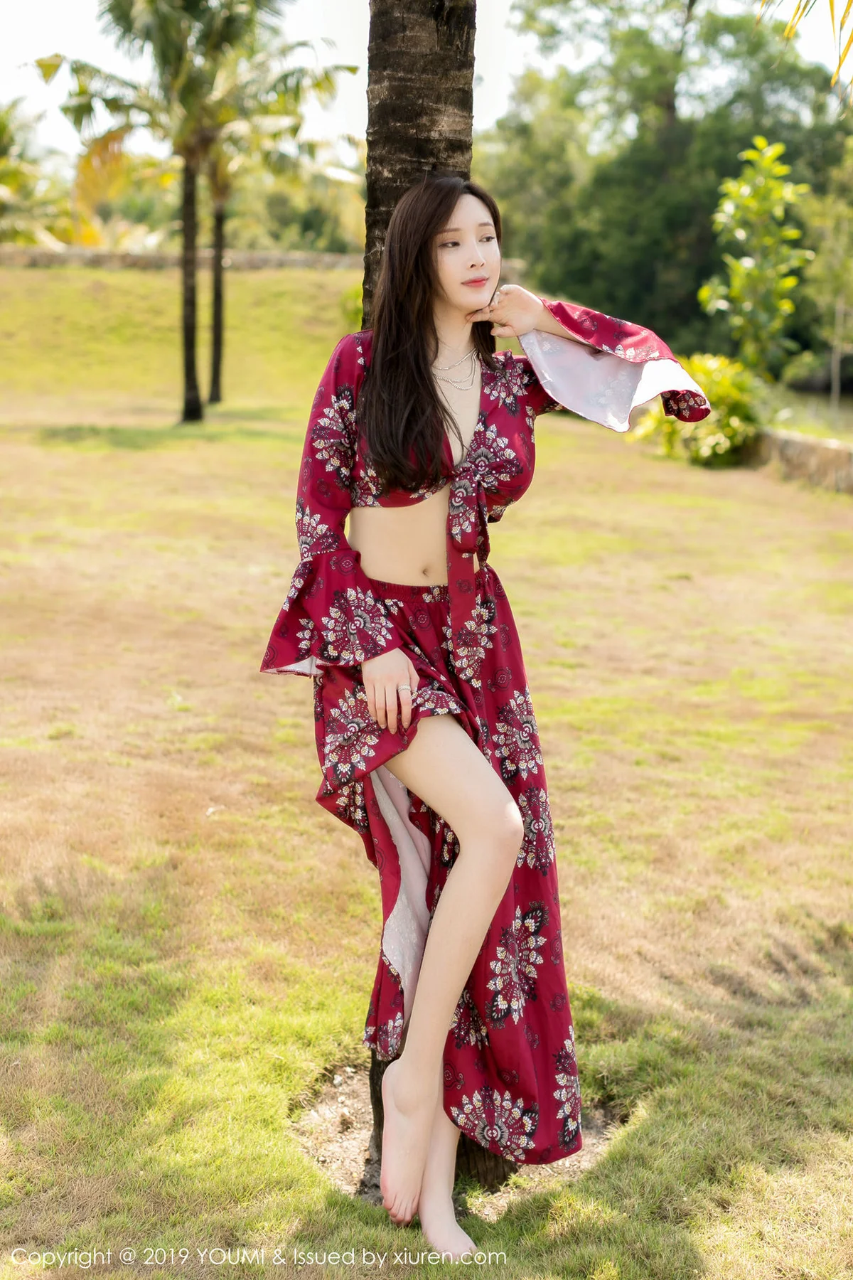 YOUMI 尤蜜荟 Vol.383 户外真空美女写真 奶瓶土肥圆矮挫丑.... - 39