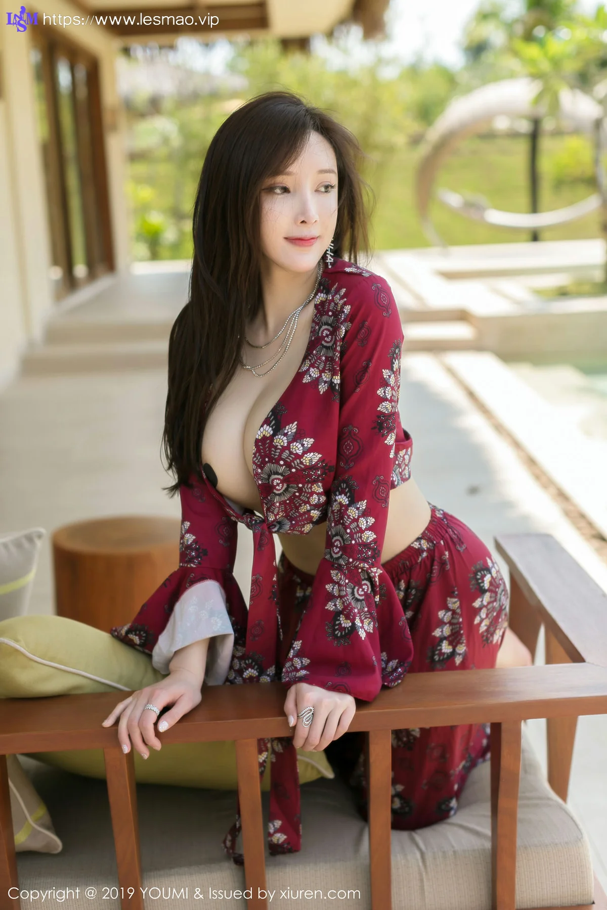 YOUMI 尤蜜荟 Vol.383 户外真空美女写真 奶瓶土肥圆矮挫丑.... - 61