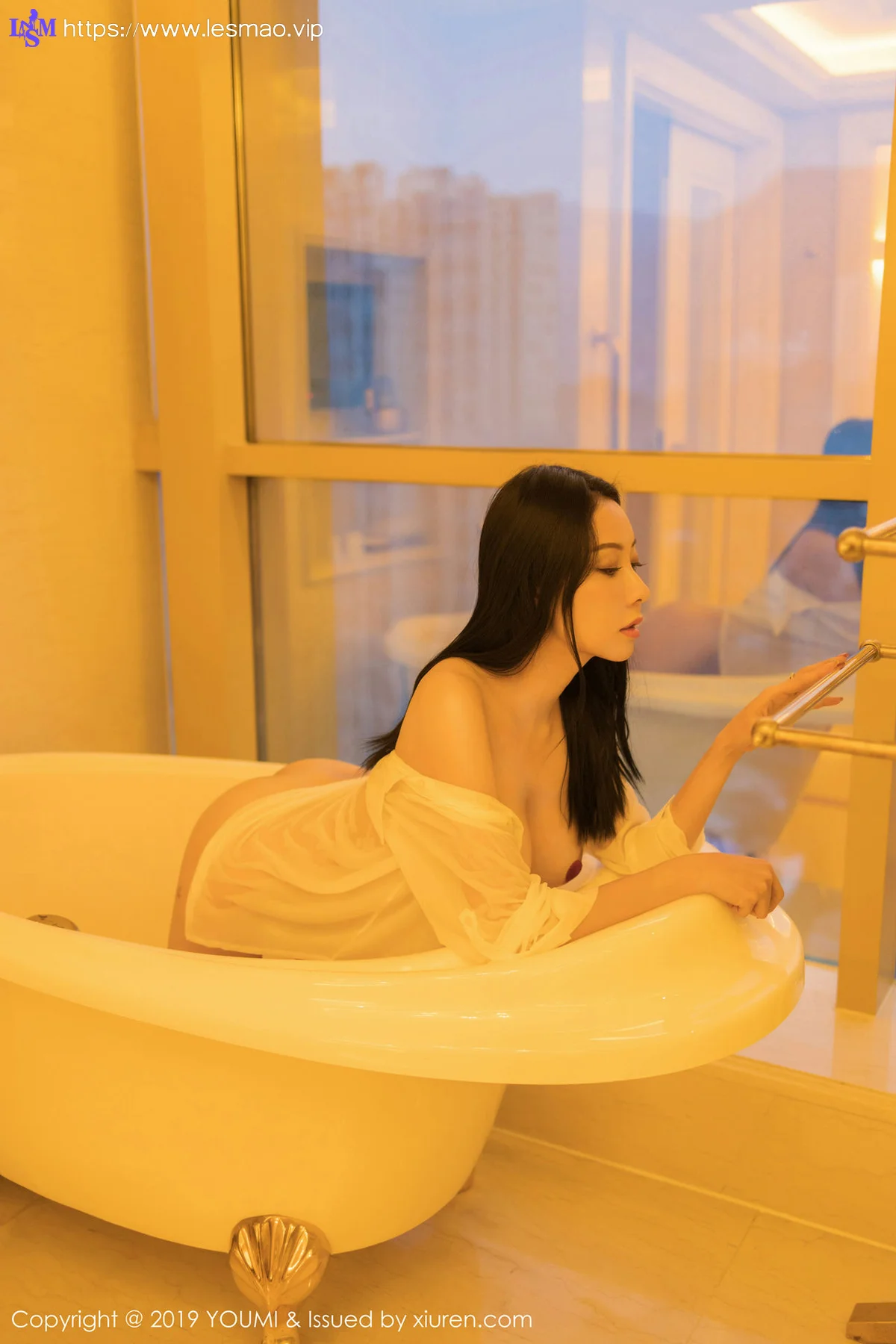 YOUMI 尤蜜荟 Vol.388 浴室白衬衫湿身 果儿Victoria 私房写真 - 29