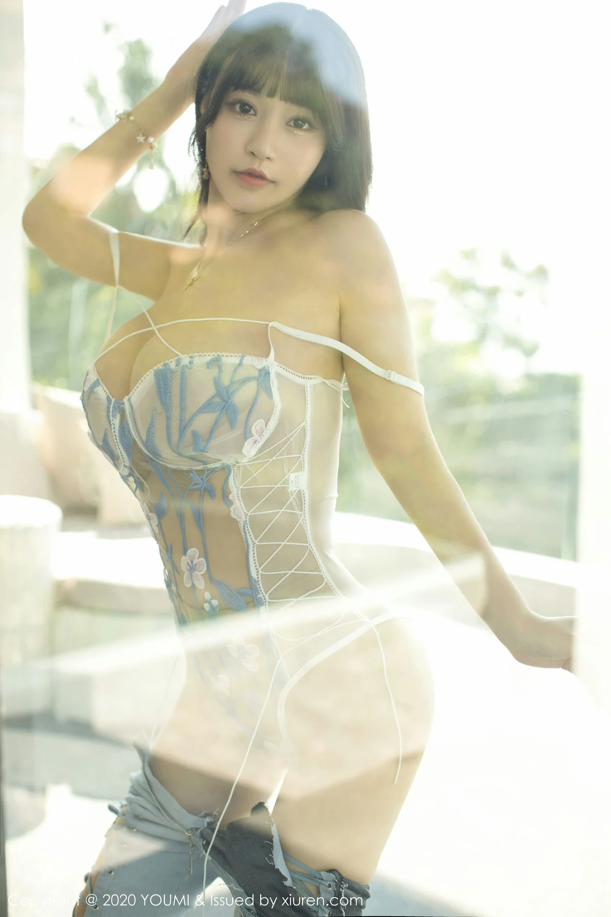 YOUMI 尤蜜荟 Vol.400 透视连体 朱可儿Flower 泰国普吉岛旅拍... - 46